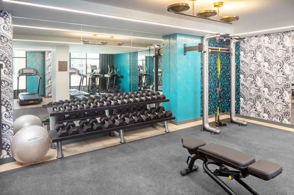 Fitness/ Exercise Room - Canopy by Hilton Hotel Southpark Charlotte