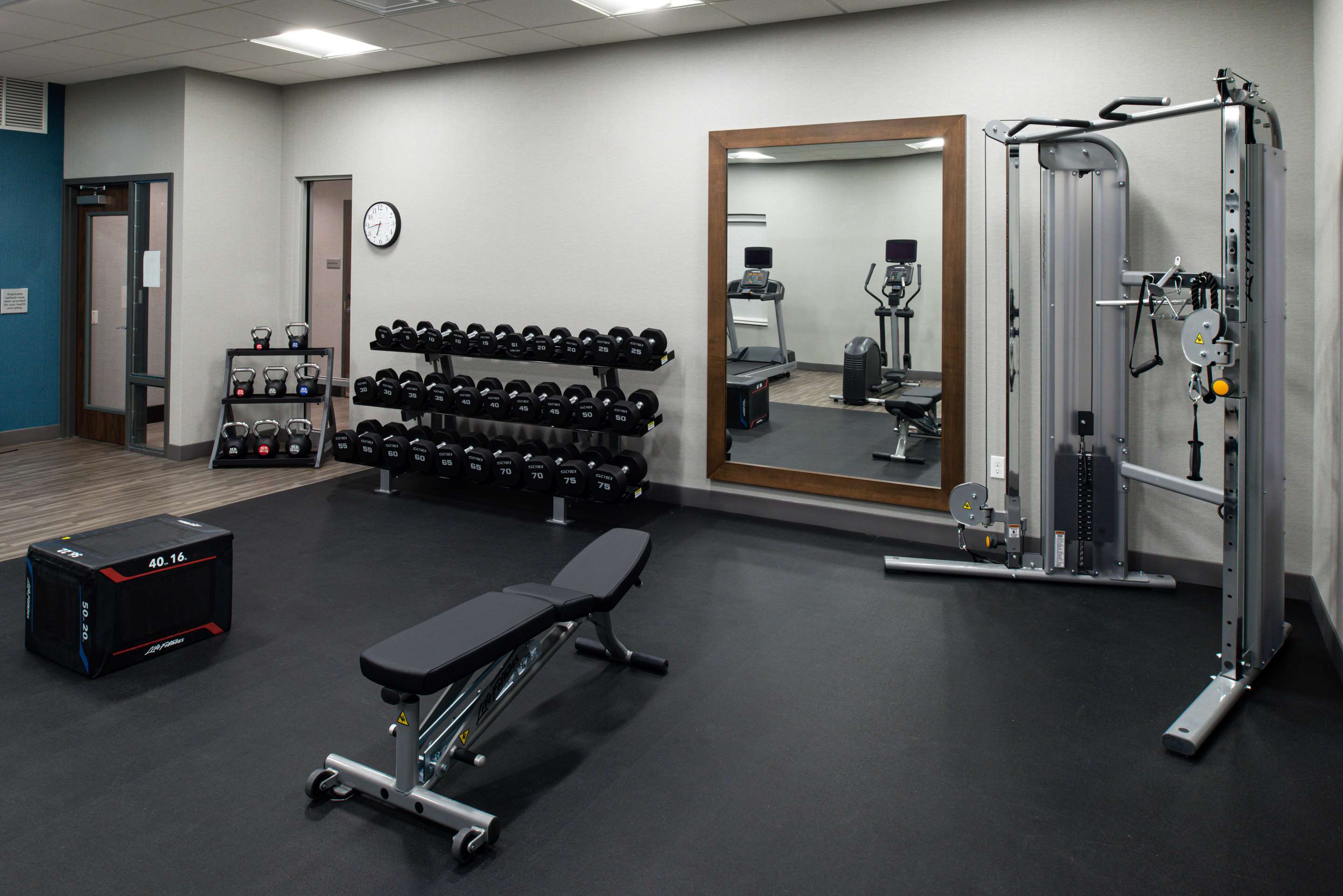 Health club fitness center gym | Hampton Inn & Suites Adrian, Mi