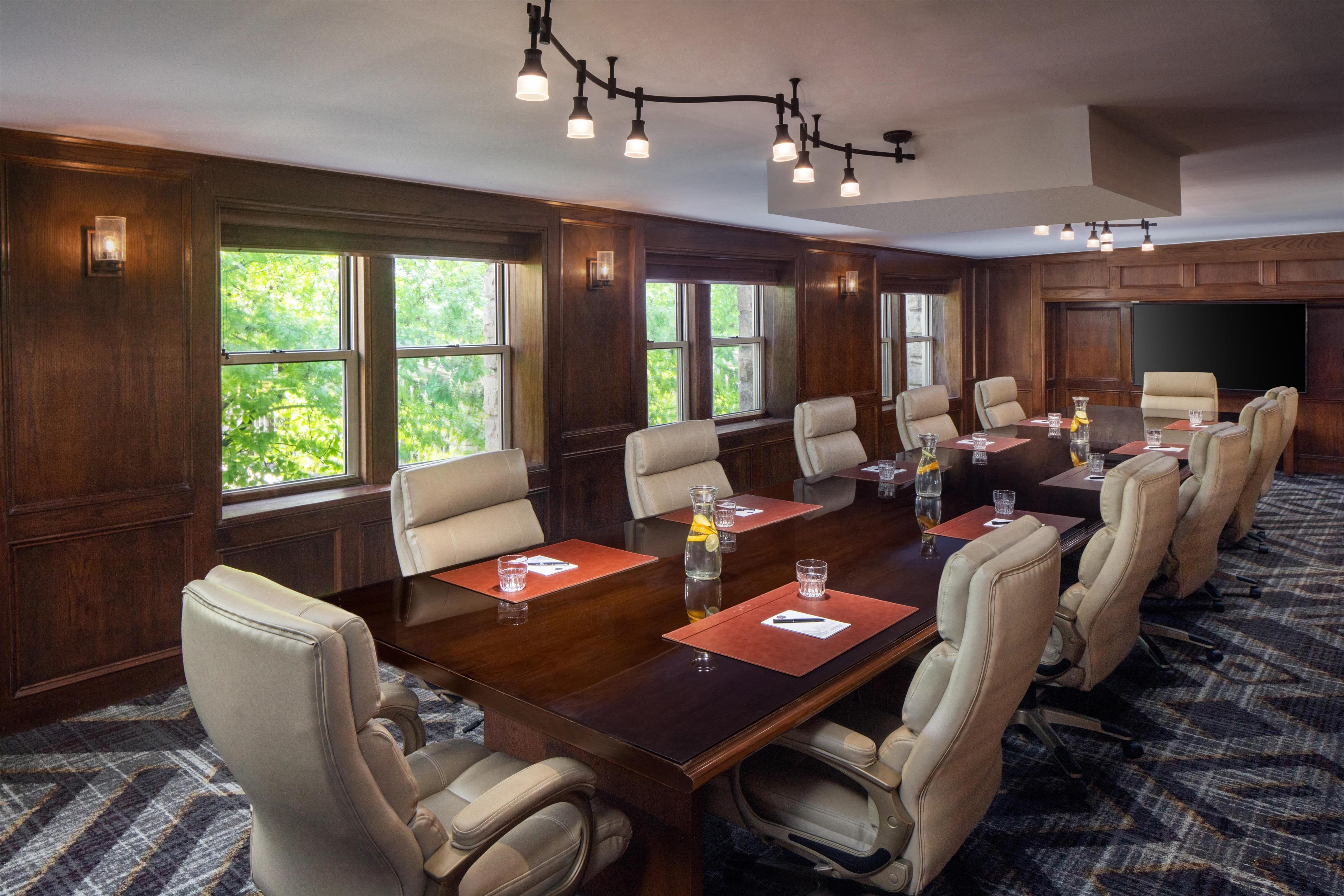 Meeting Room | The Elms Hotel & Spa, a Destination by Hyatt Hotel