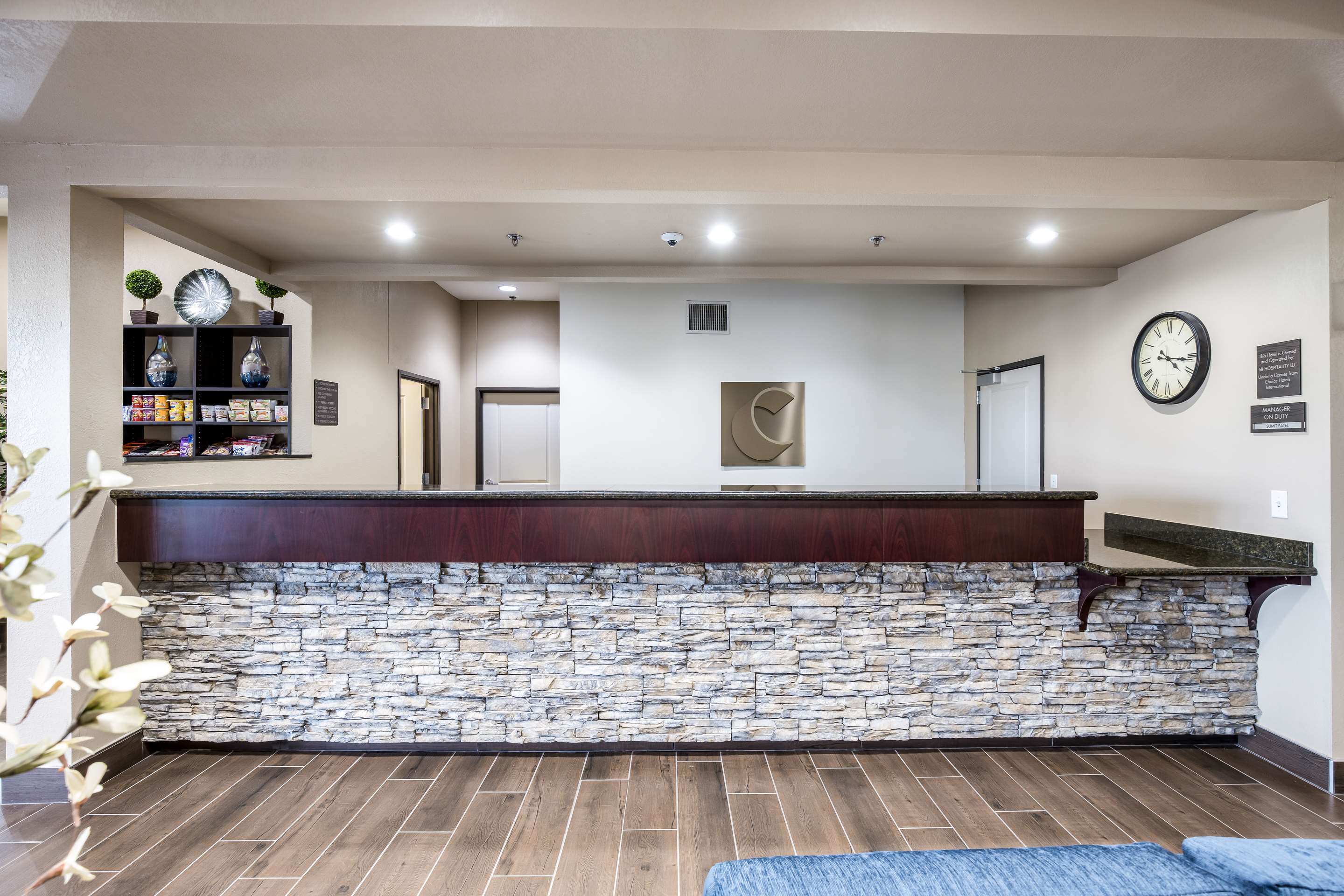 Hotel lobby