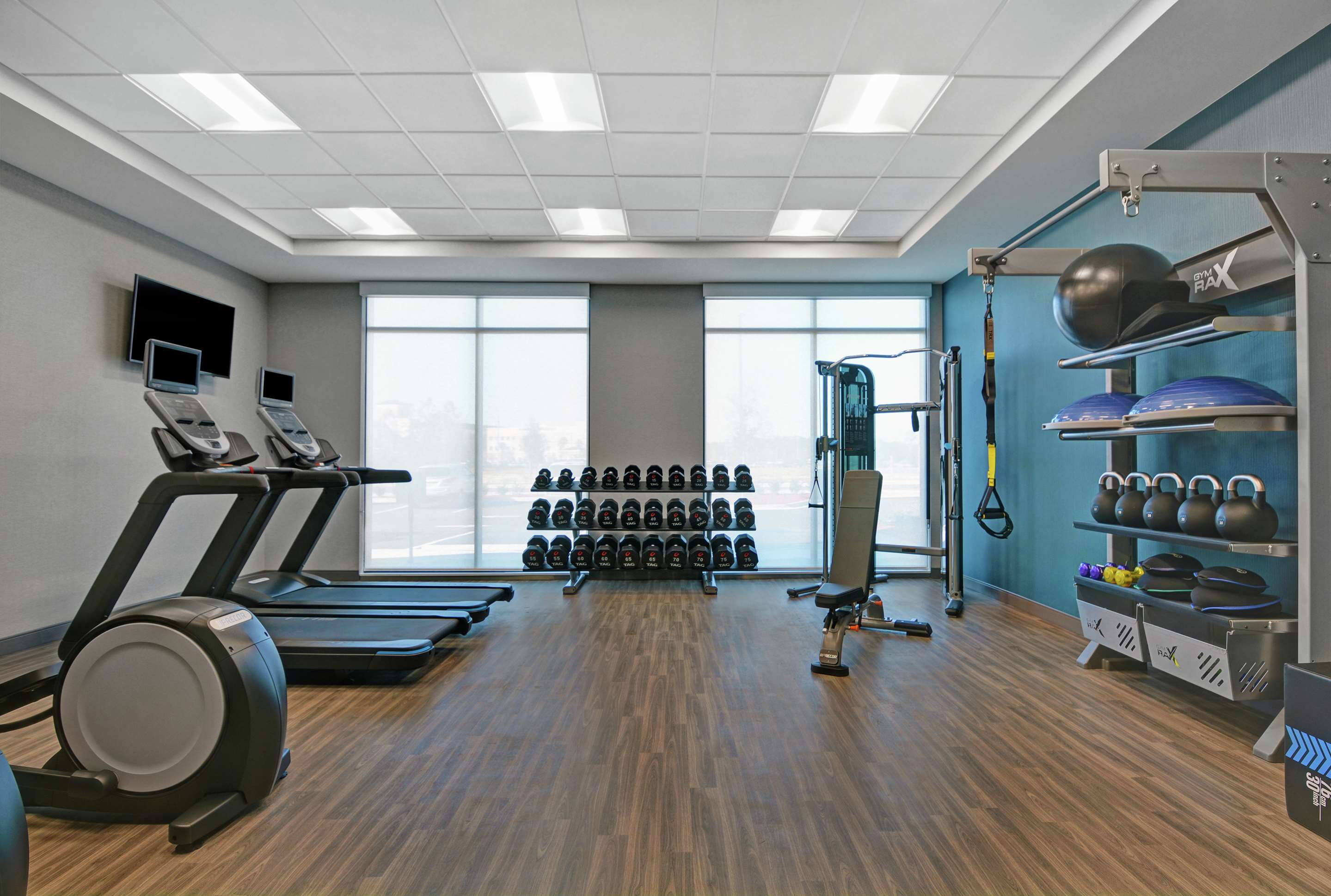 Health club fitness center gym
