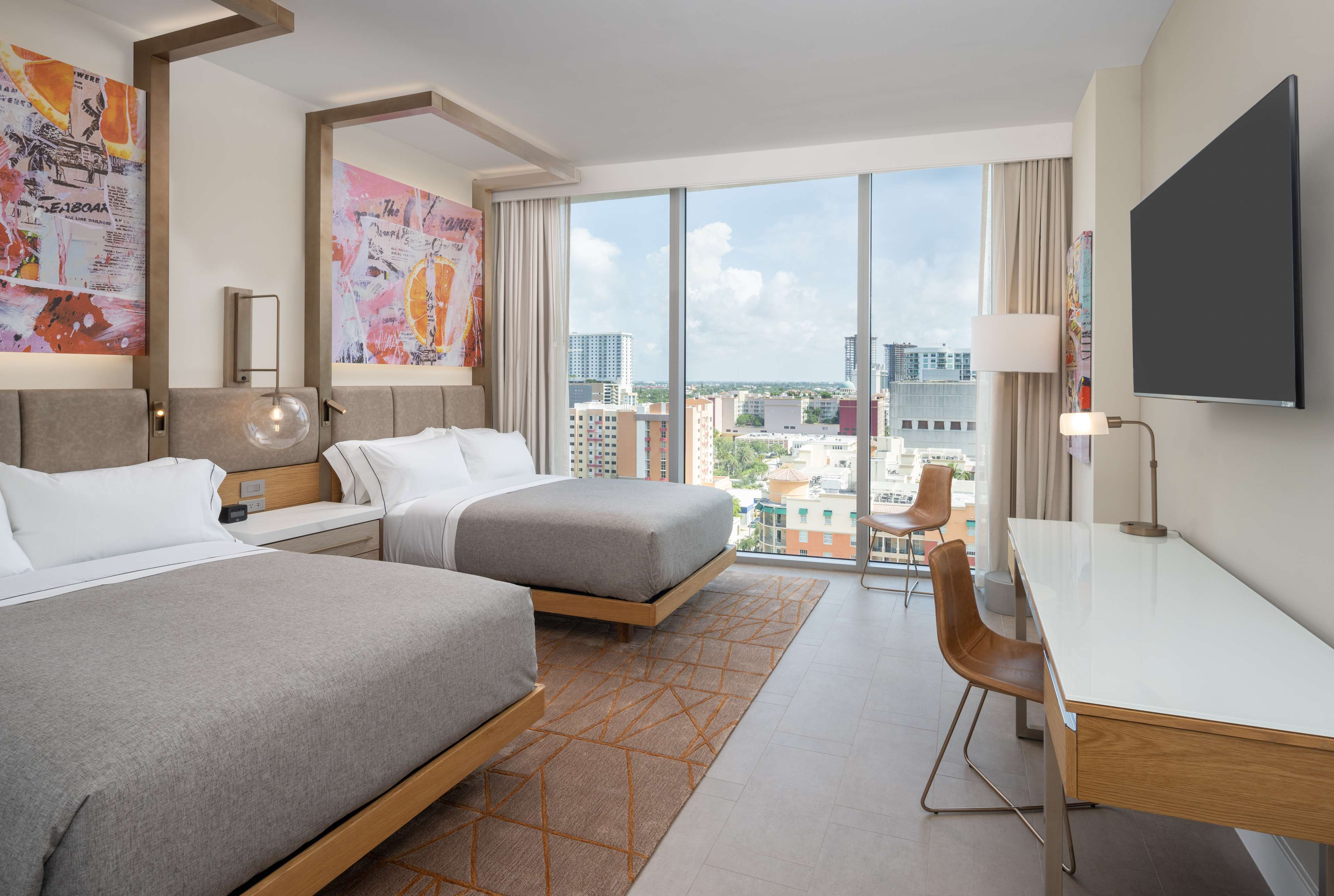 Canopy by Hilton West Palm Beach Downtown Room Type - 2 DOUBLES MOB ACC TUB