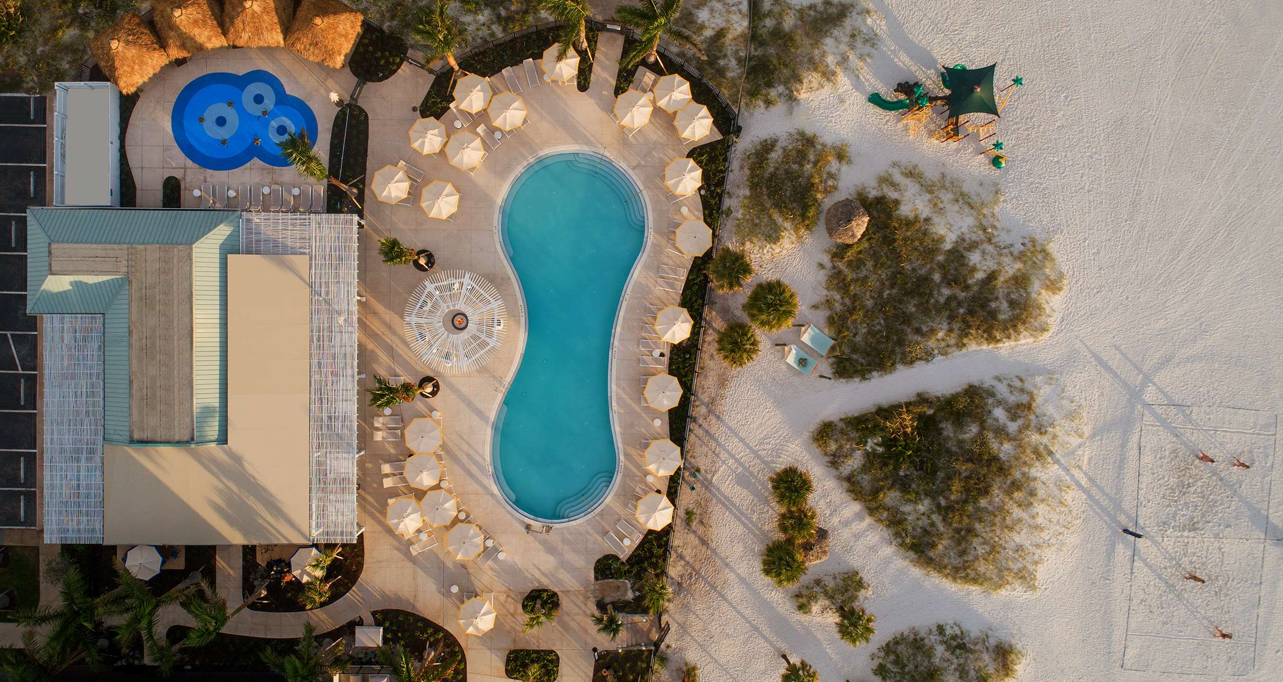 Sirata Beach Resort Aerial Sunset One | Sirata Beach Resort