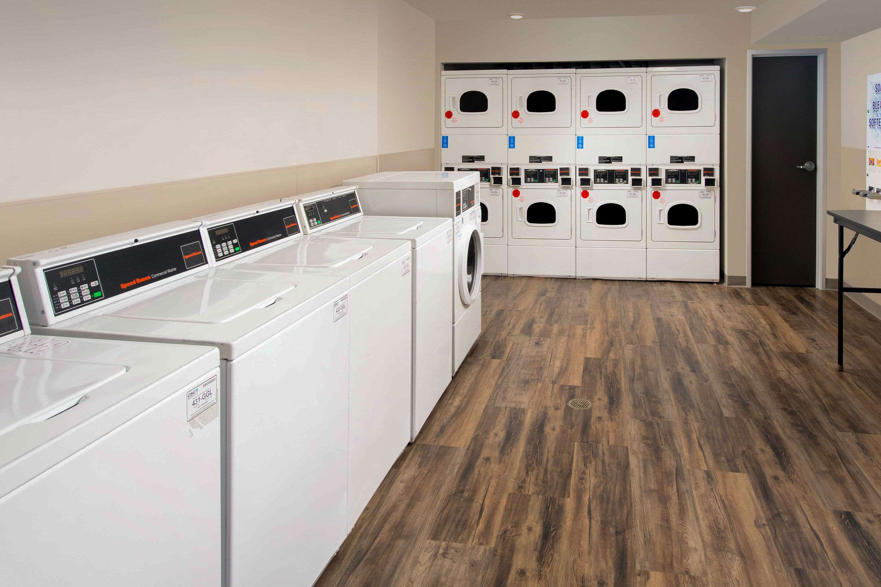 Guest laundry facilities