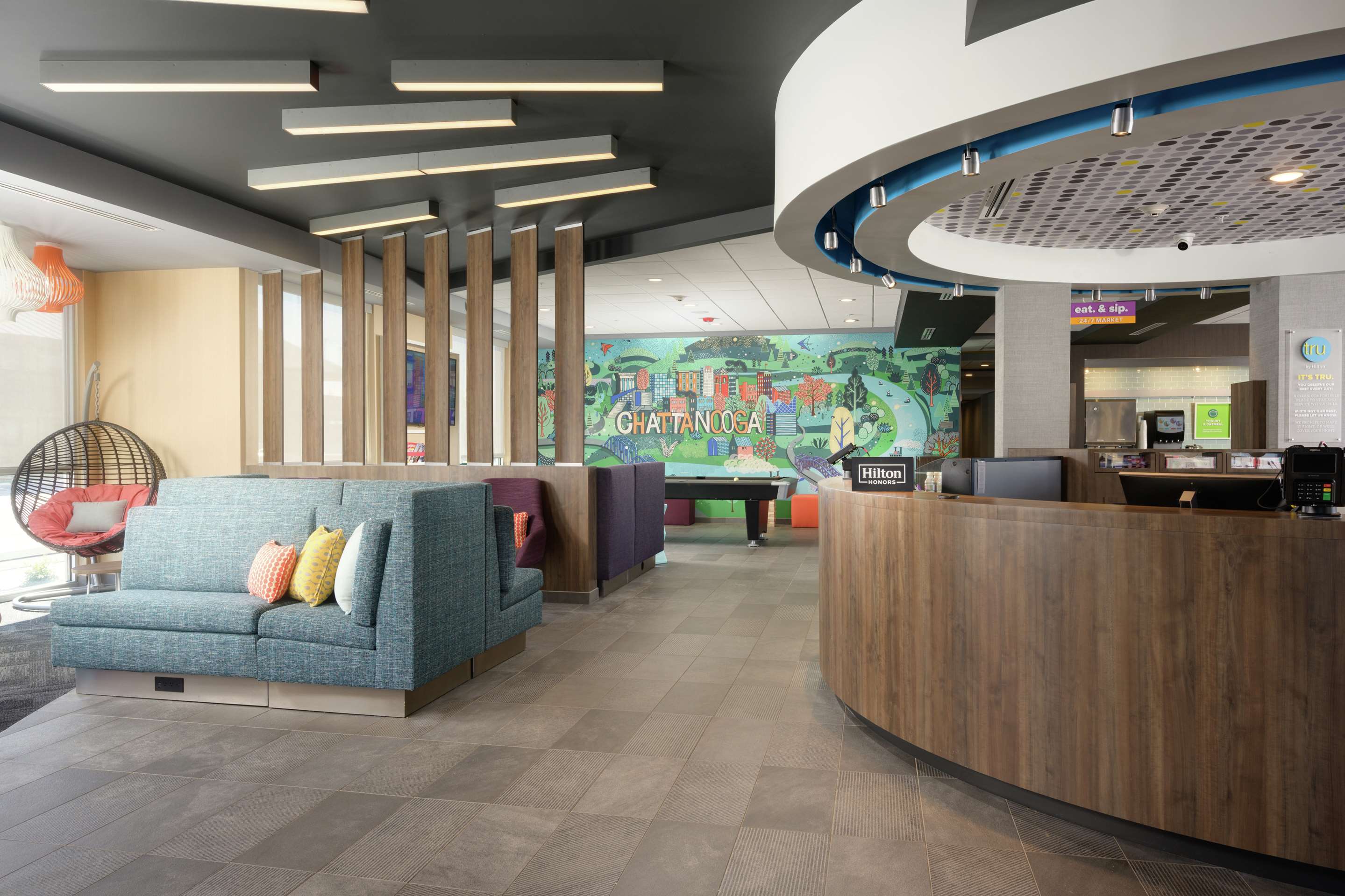 Lobby | Tru By Hilton Chattanooga Hamilton Place