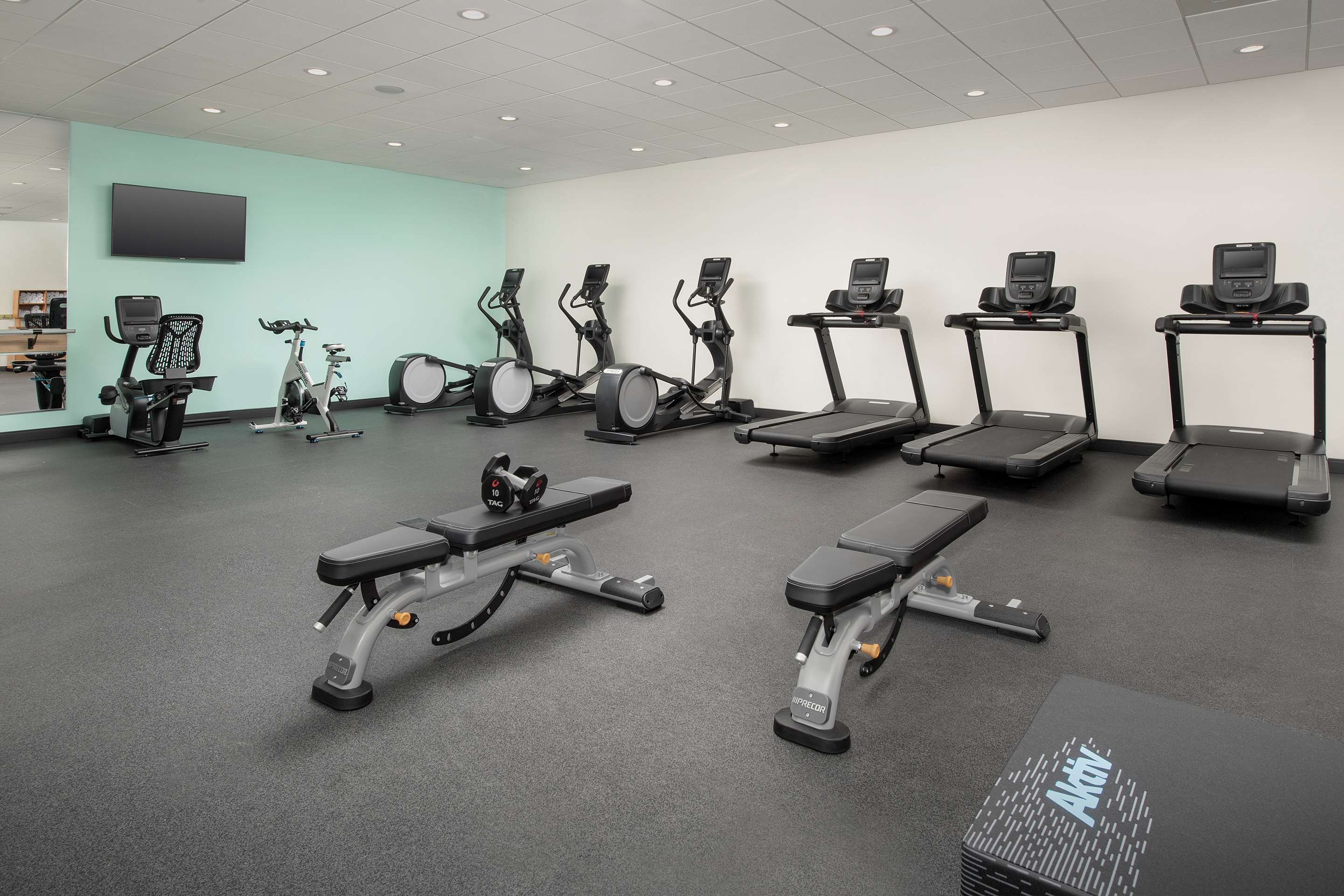 Health club fitness center gym