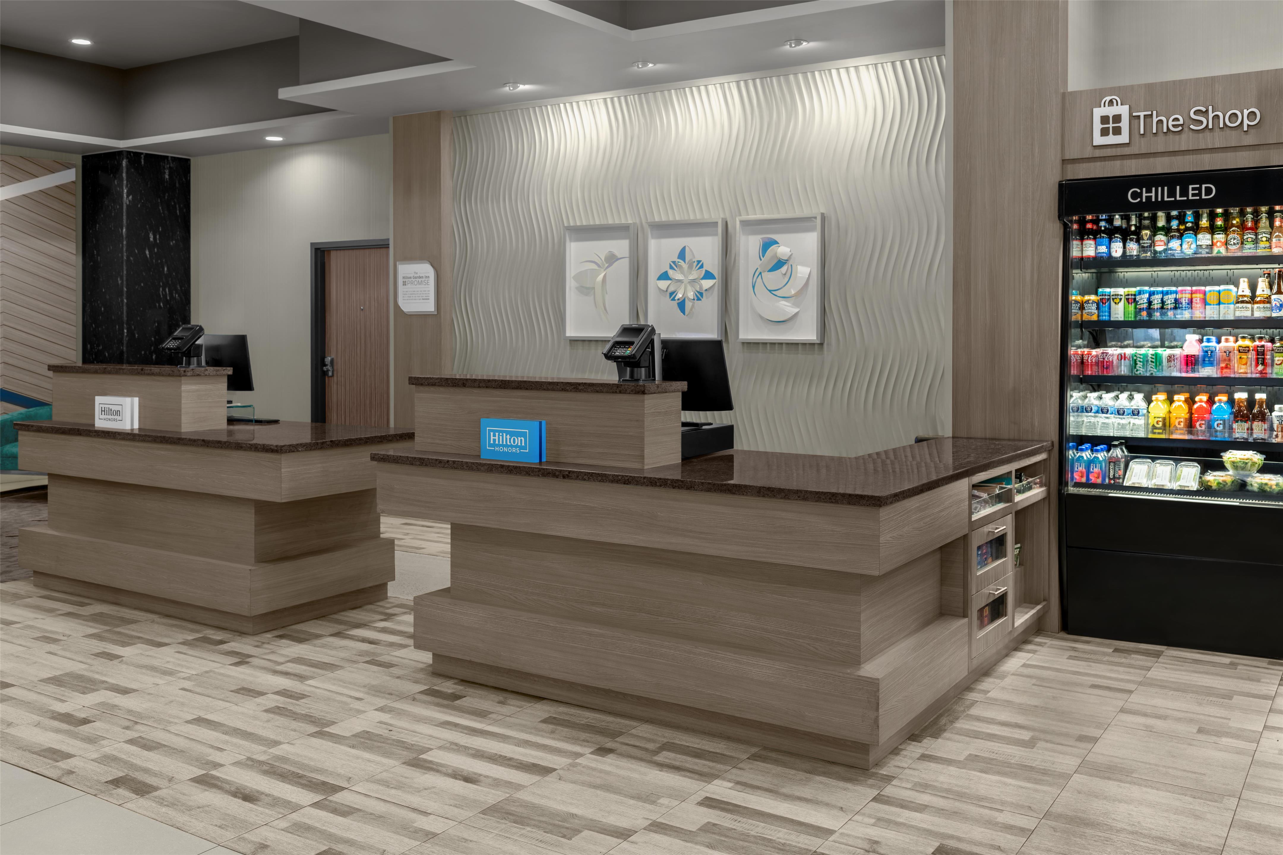 Reception | Hilton Garden Inn Wichita Downtown
