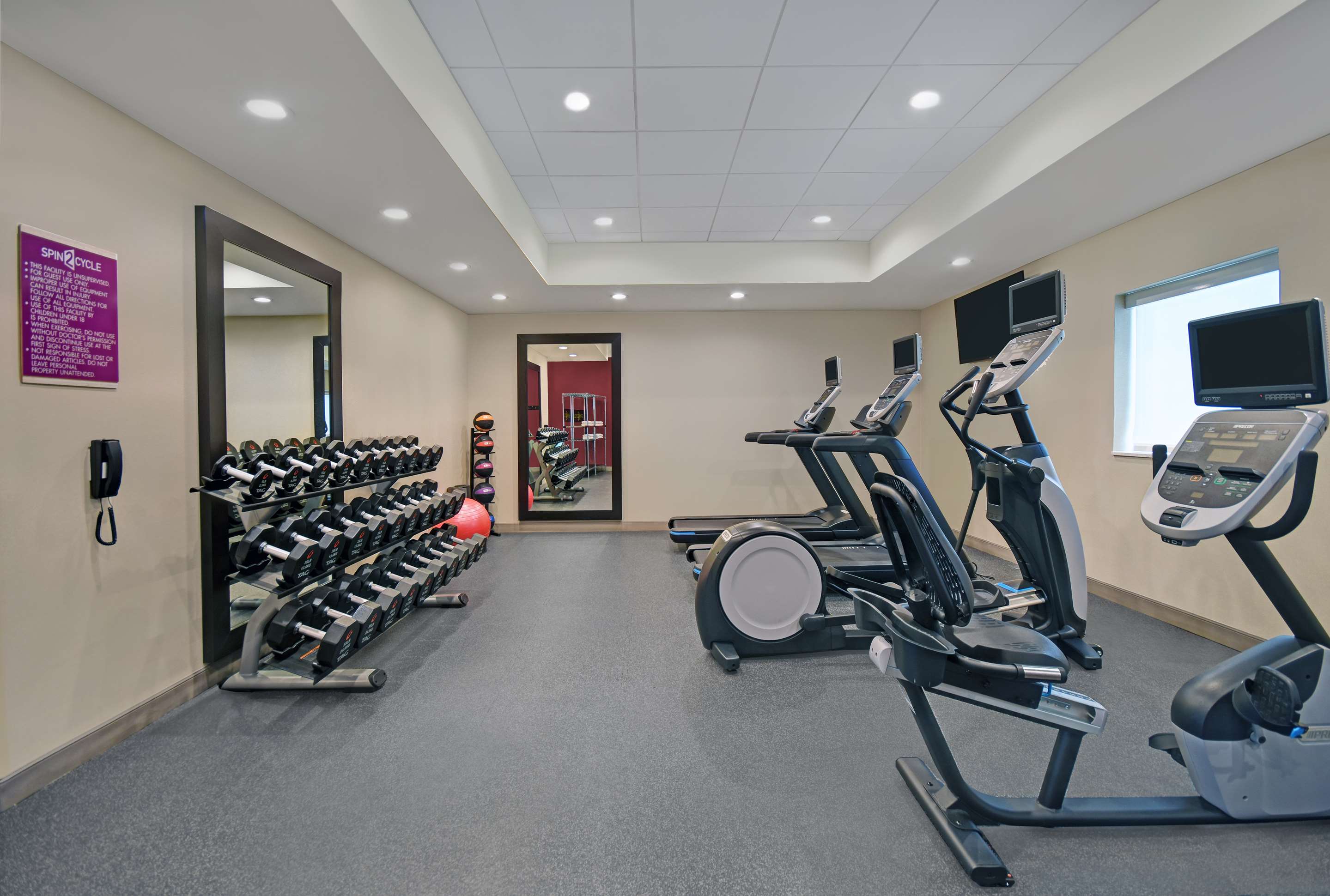 Health club fitness center gym | Home2 Suites by Hilton Liberty NE Kansas City