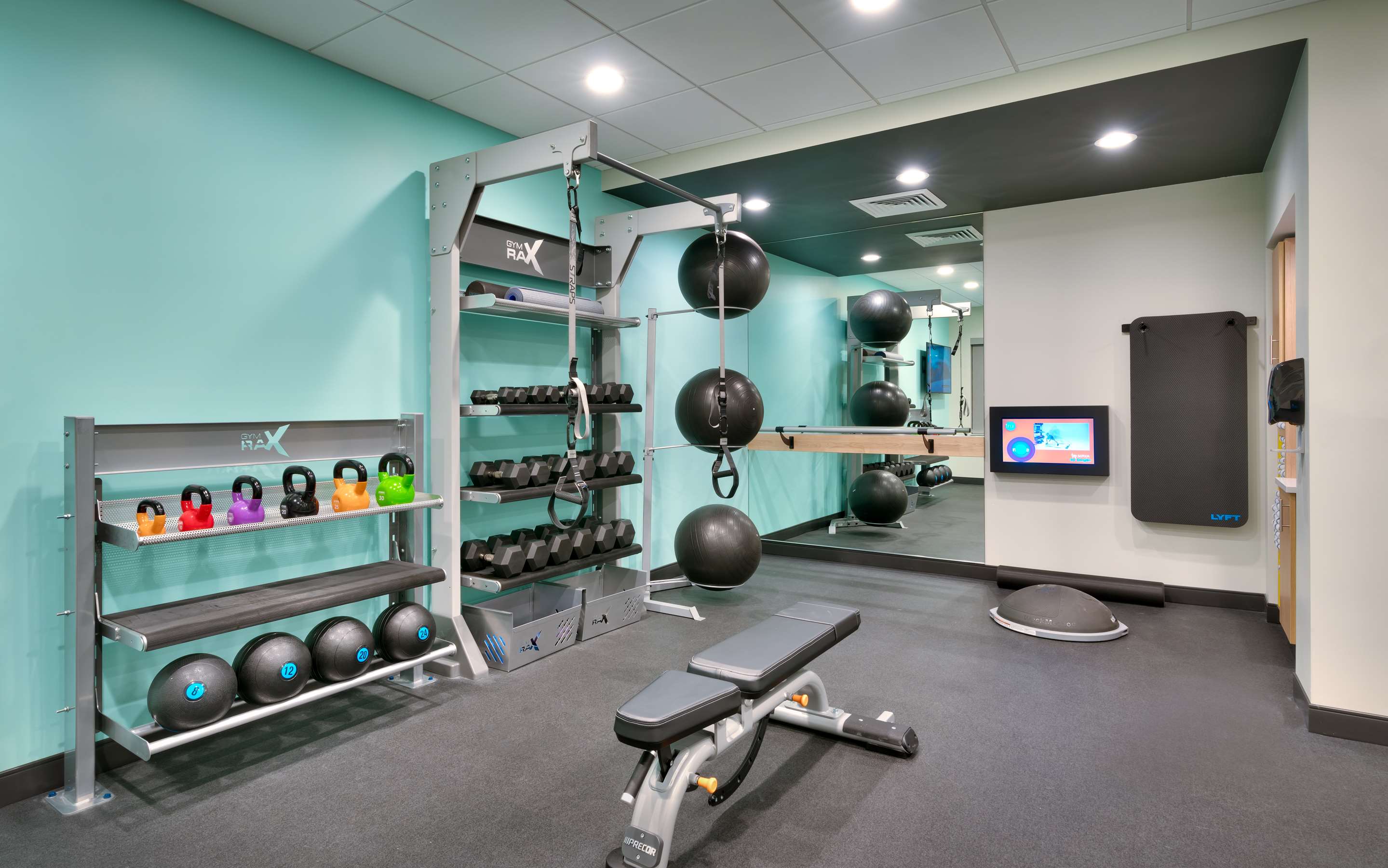 Health club fitness center gym