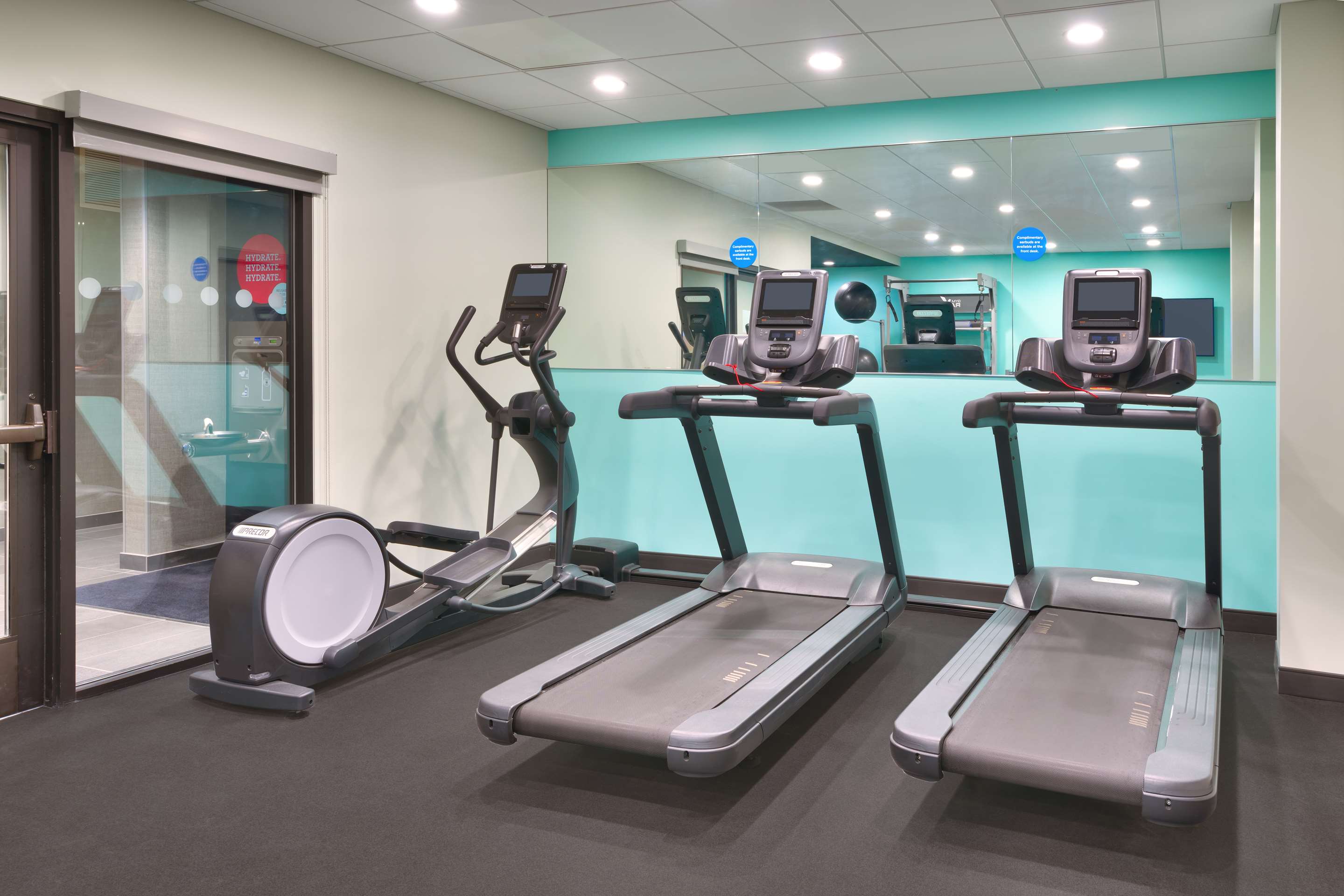 Health club fitness center gym