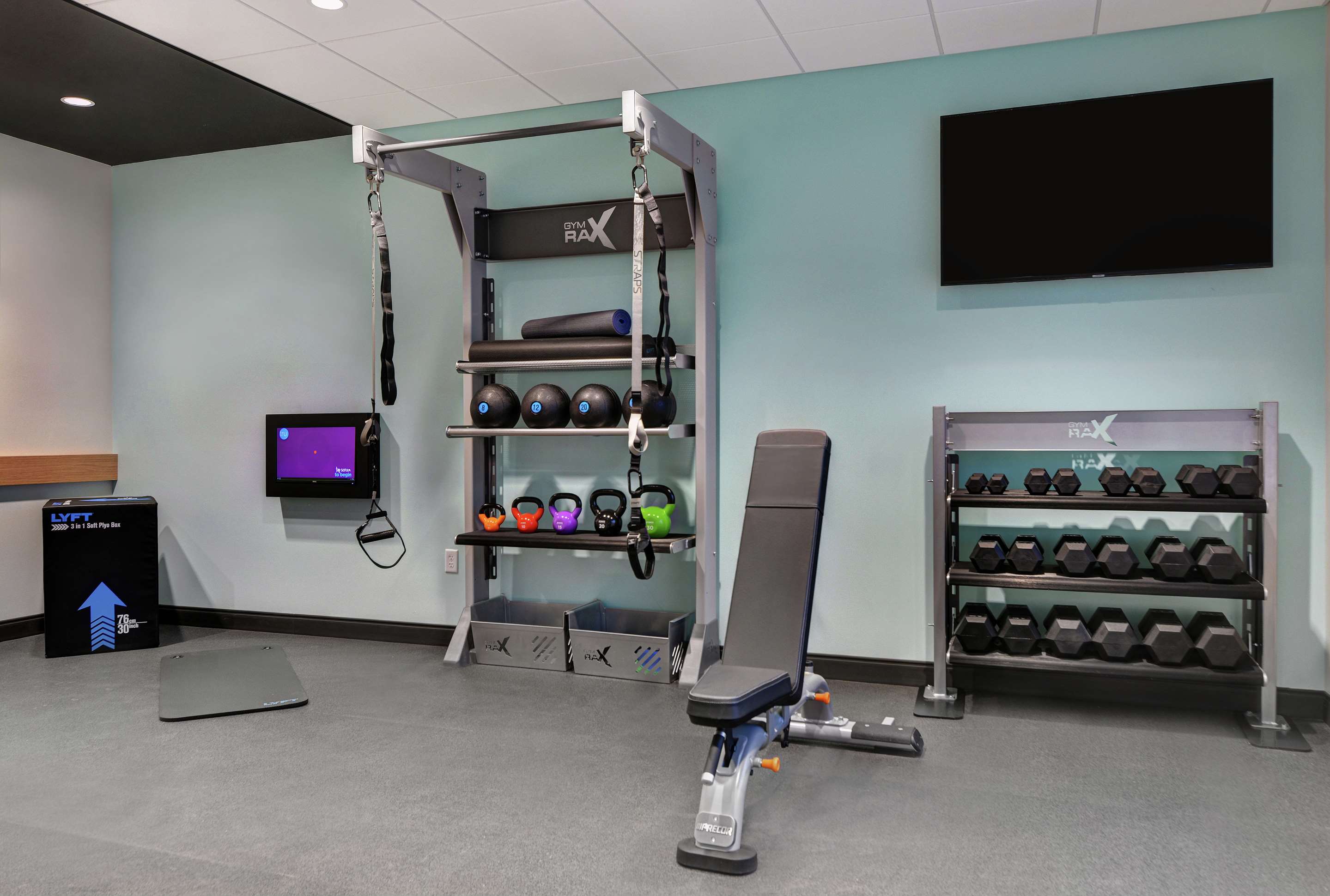 Health club fitness center gym