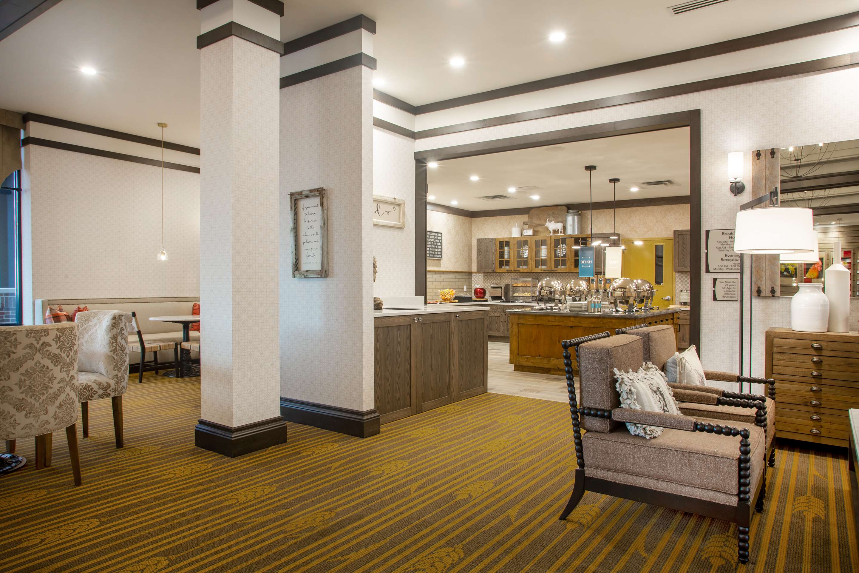 Breakfast Area | Homewood Suites By Hilton Salina/Downtown, Ks