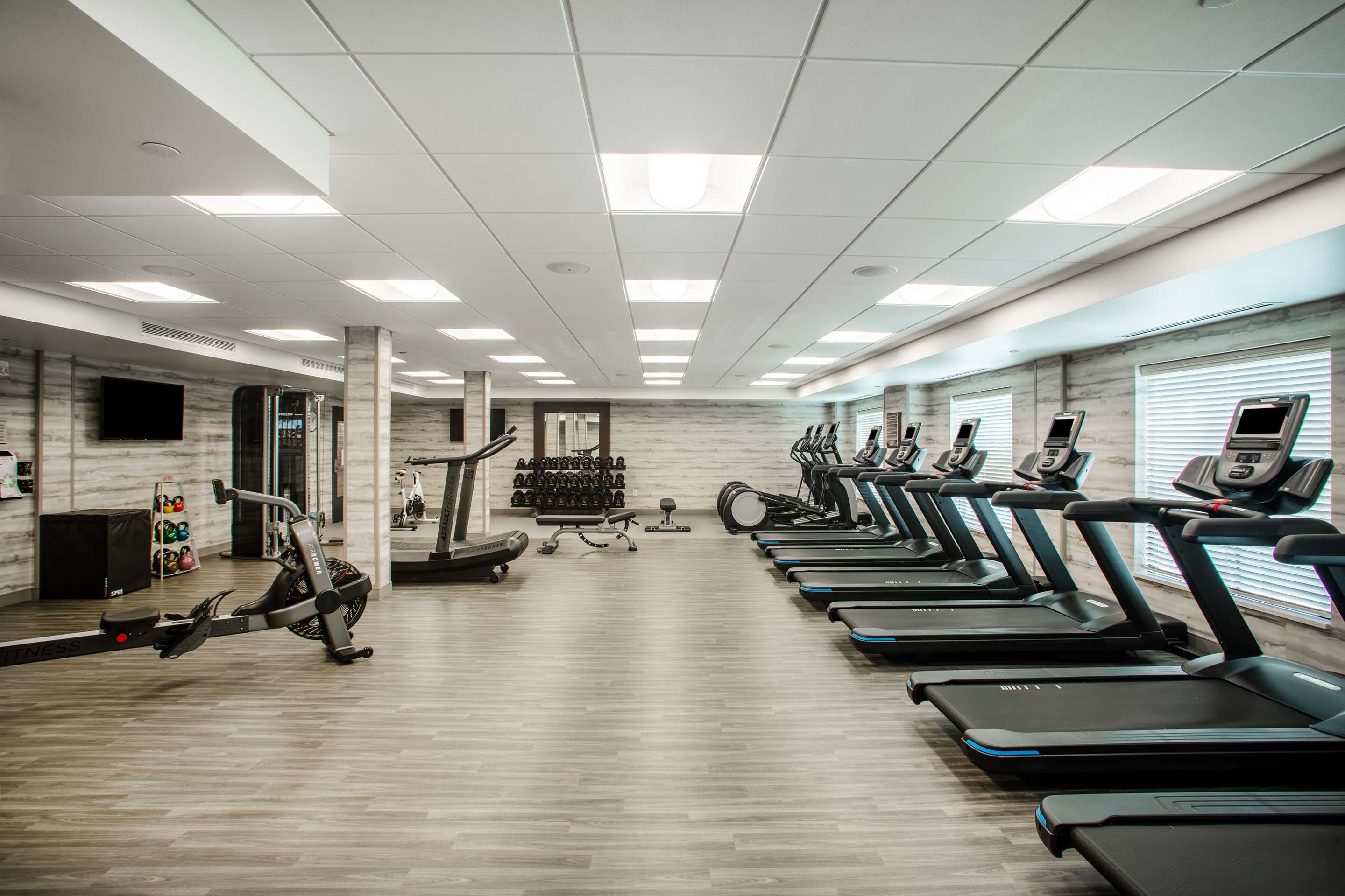 Health club fitness center gym | Homewood Suites By Hilton Salina/Downtown, Ks