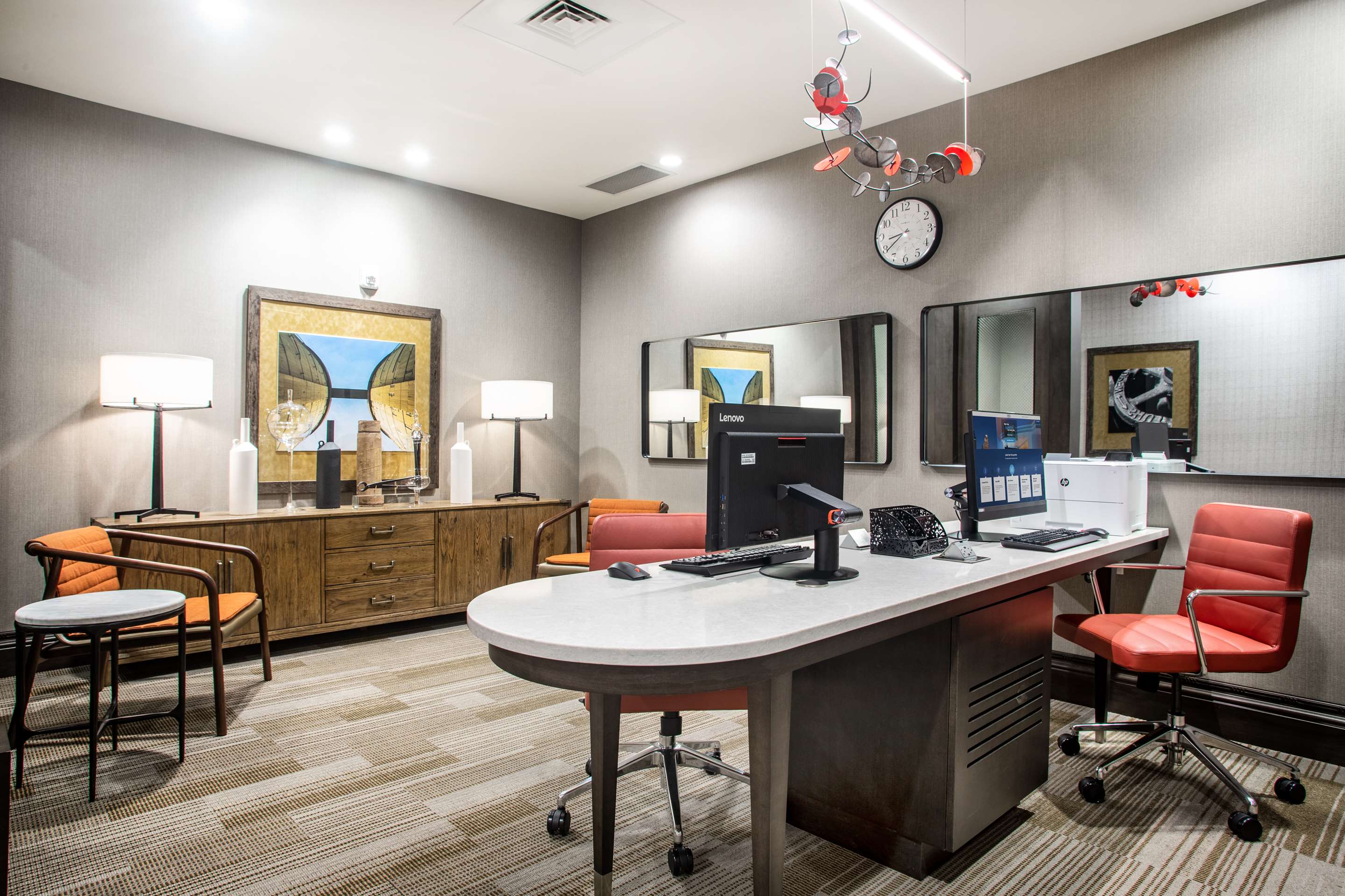Business Center | Homewood Suites By Hilton Salina/Downtown, Ks