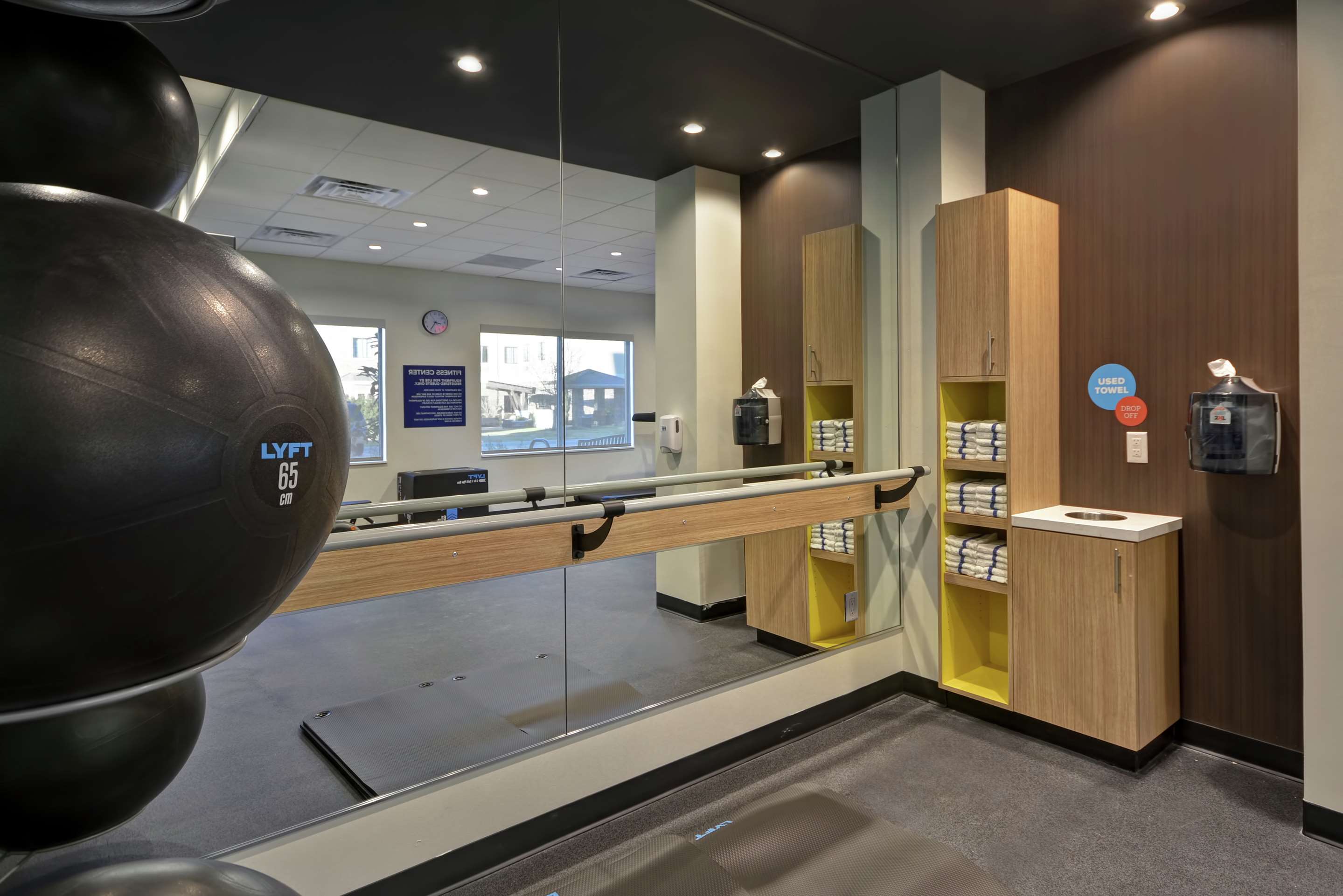 Health club fitness center gym