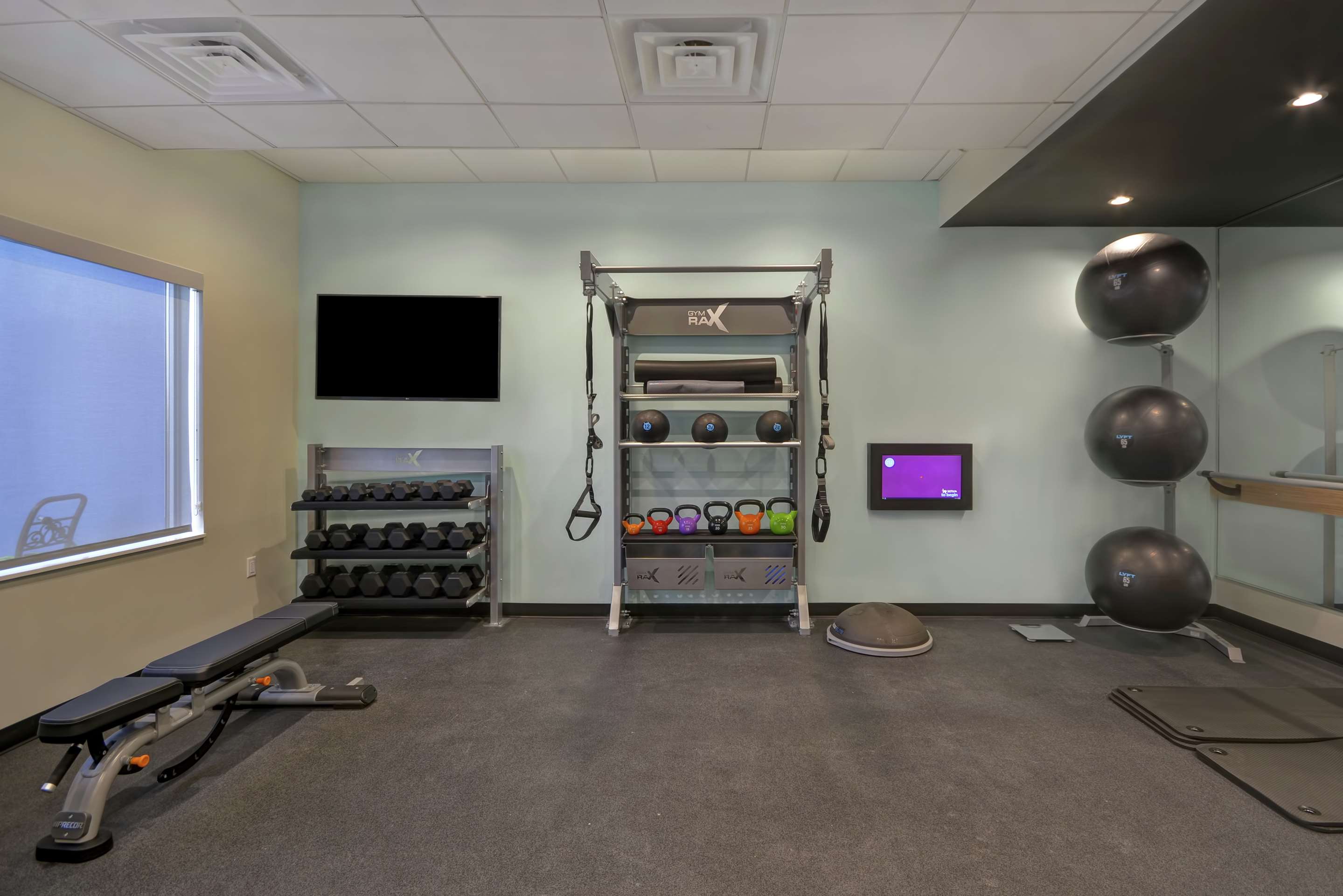 Health club fitness center gym