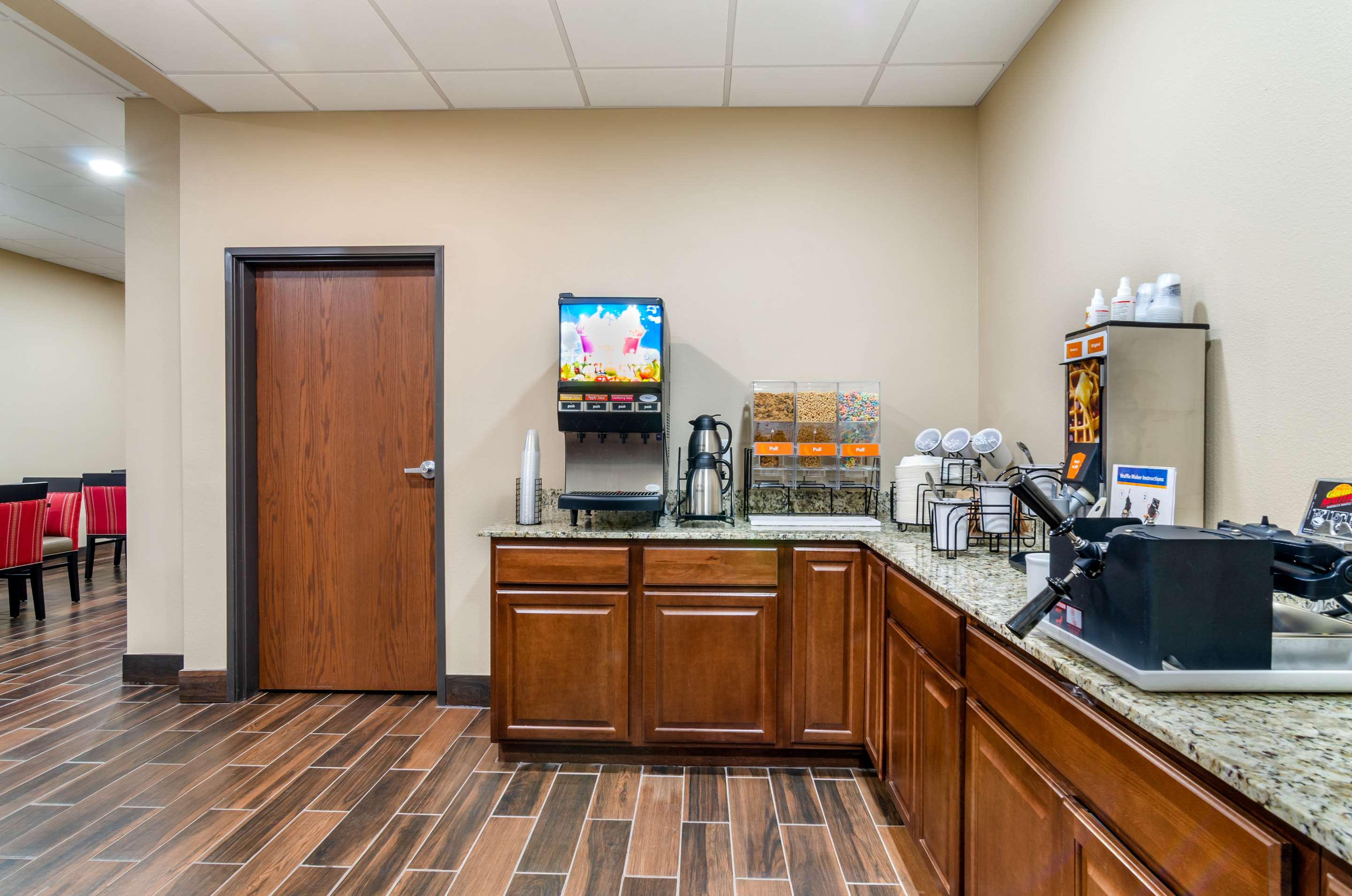 Breakfast counter