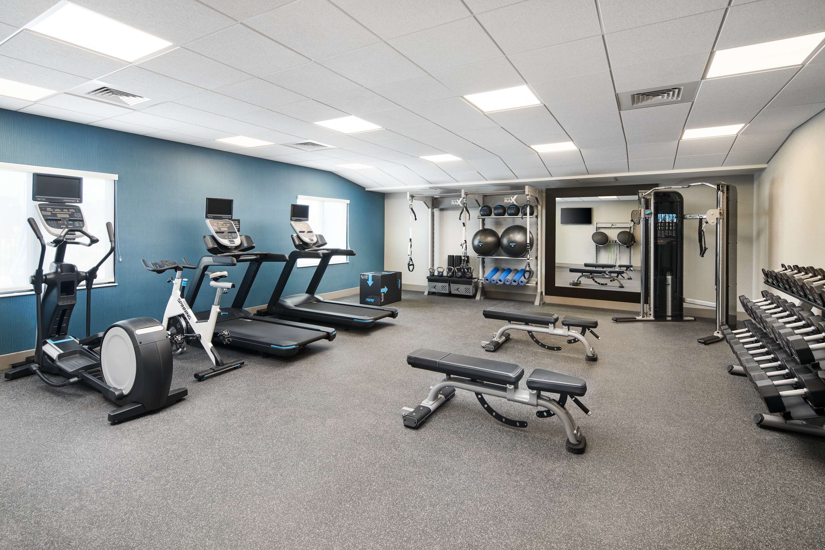 Health club fitness center gym