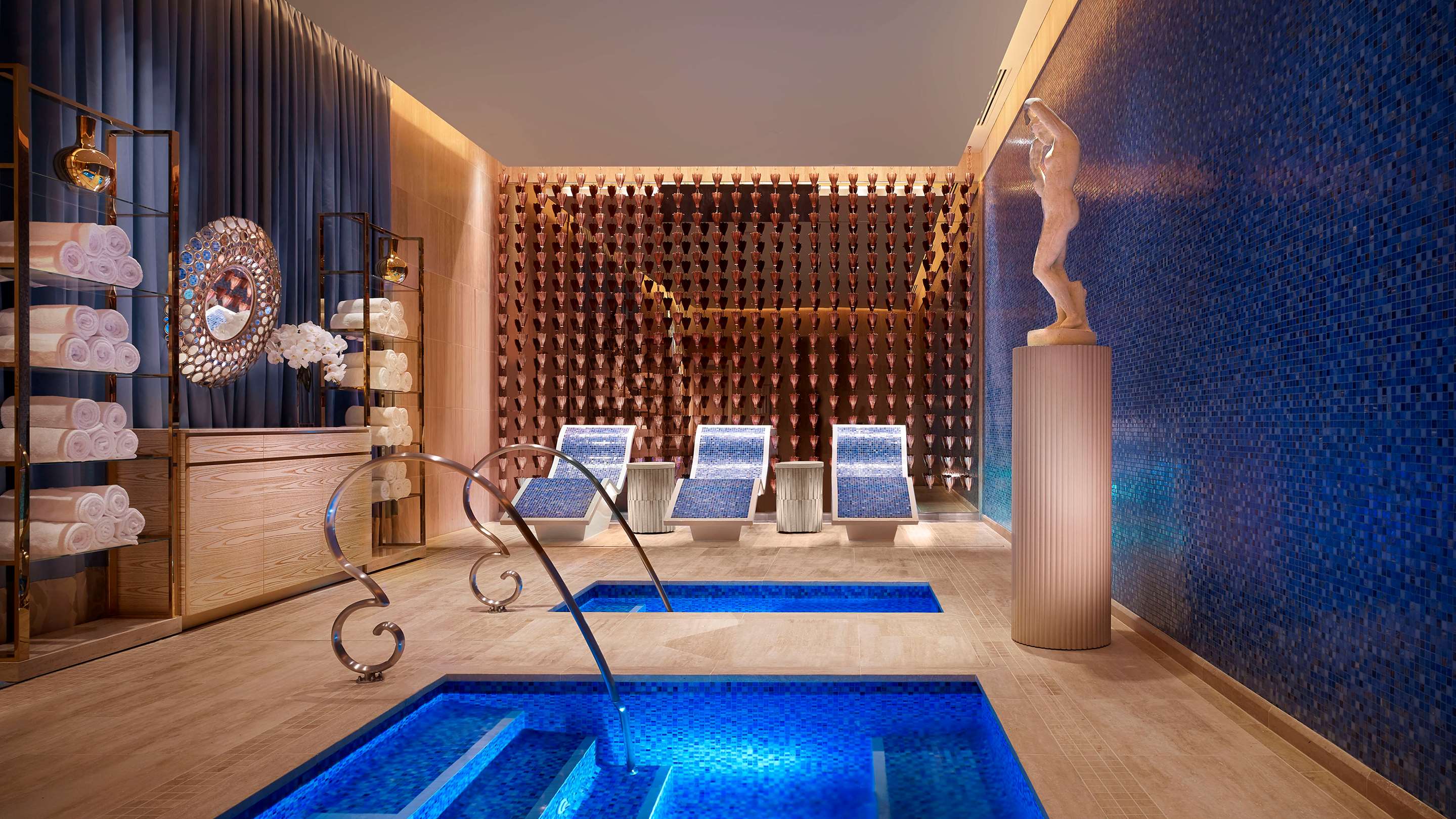 Spa BH Wet Area Barbara Kraft | Encore Boston Harbor