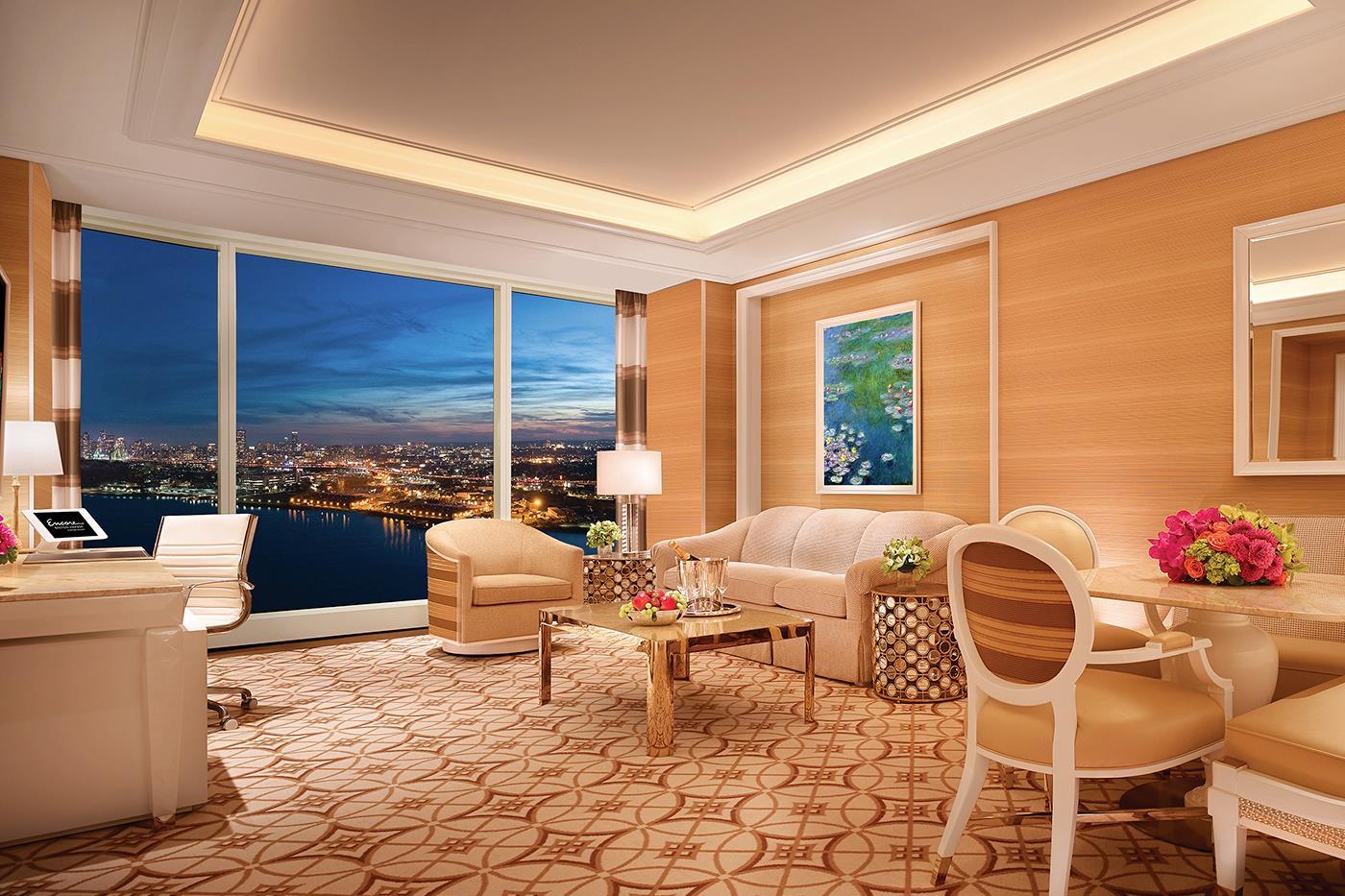 Signature Harbor View Suite Living Area View
