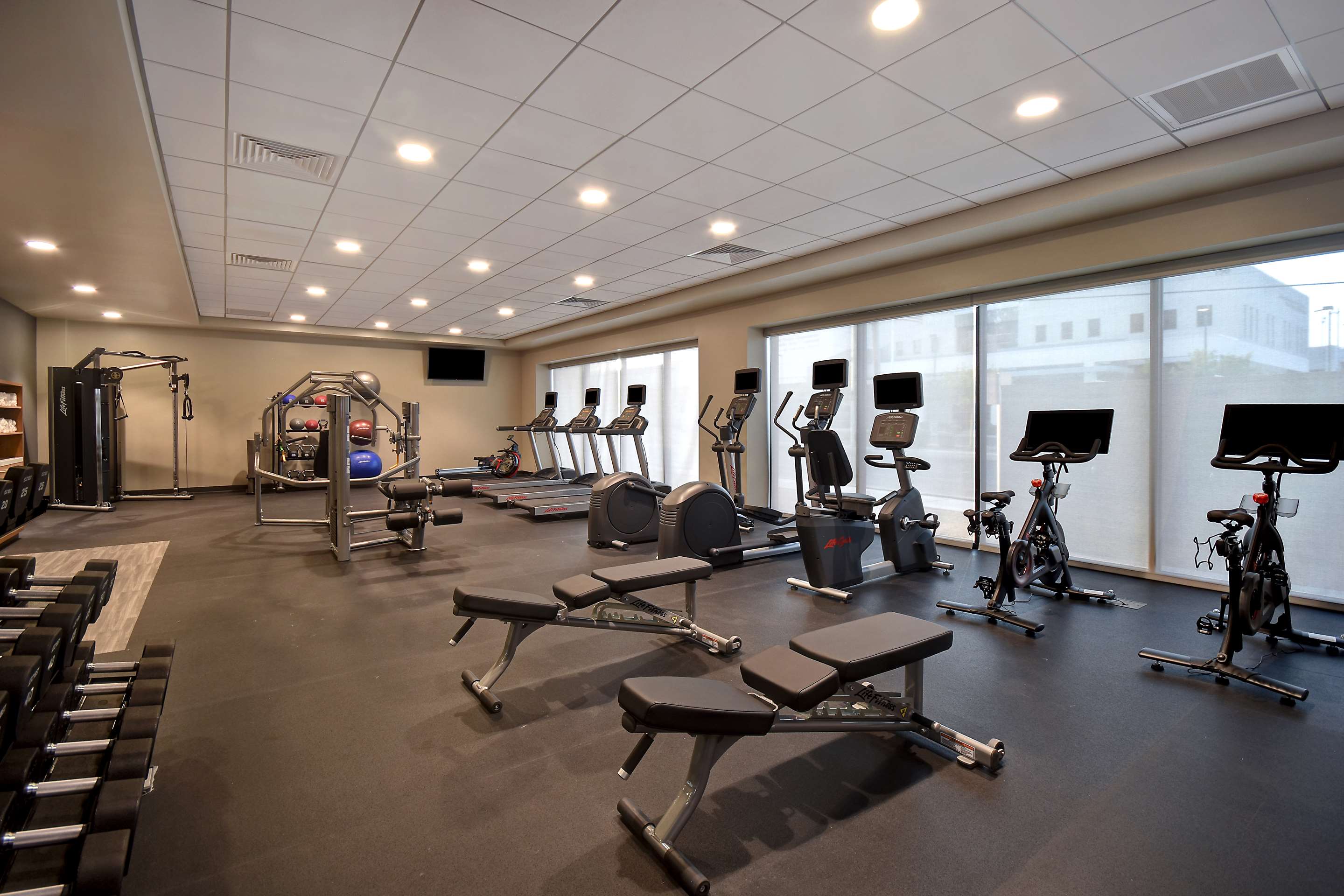 Health club fitness center gym