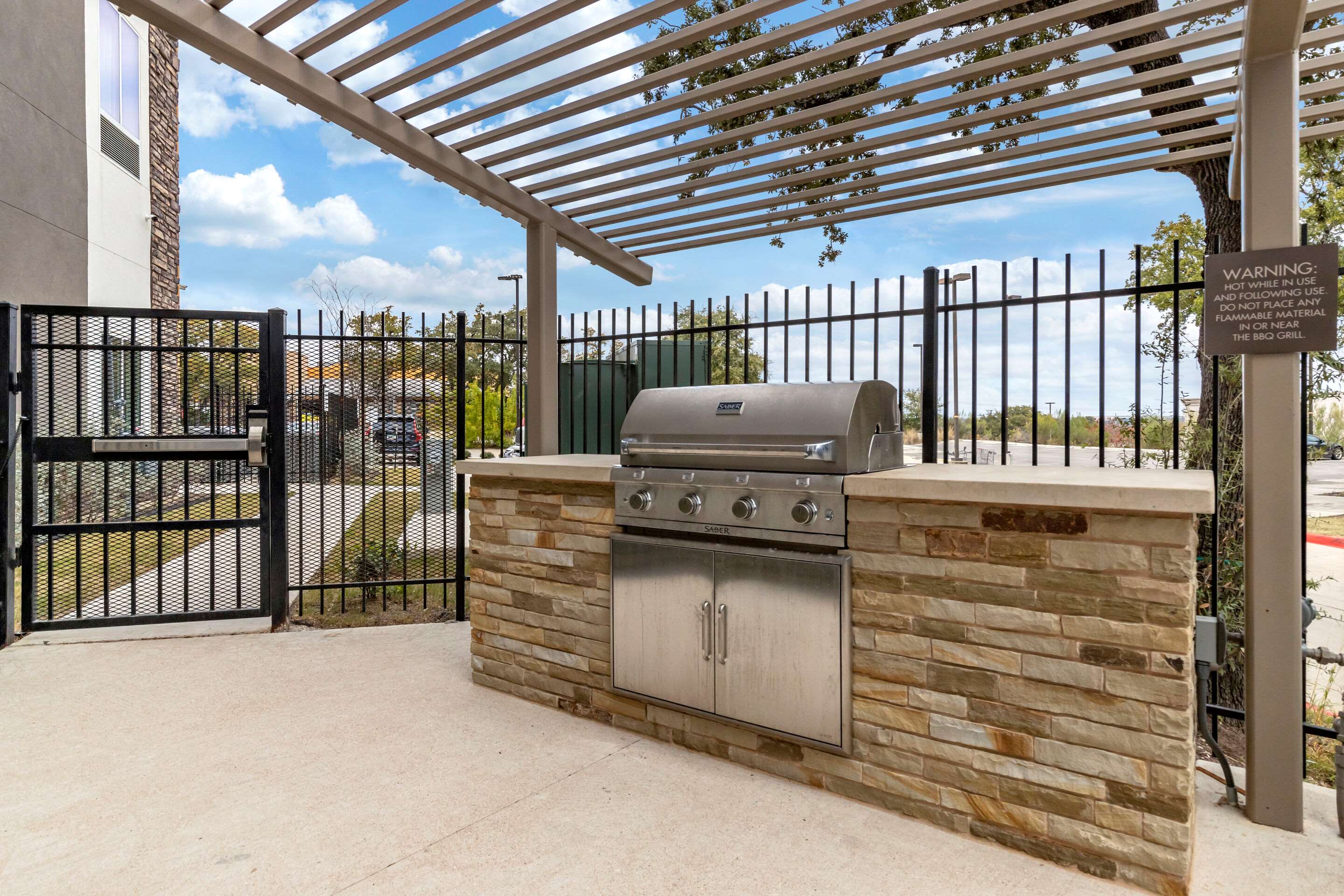 Barbecue area