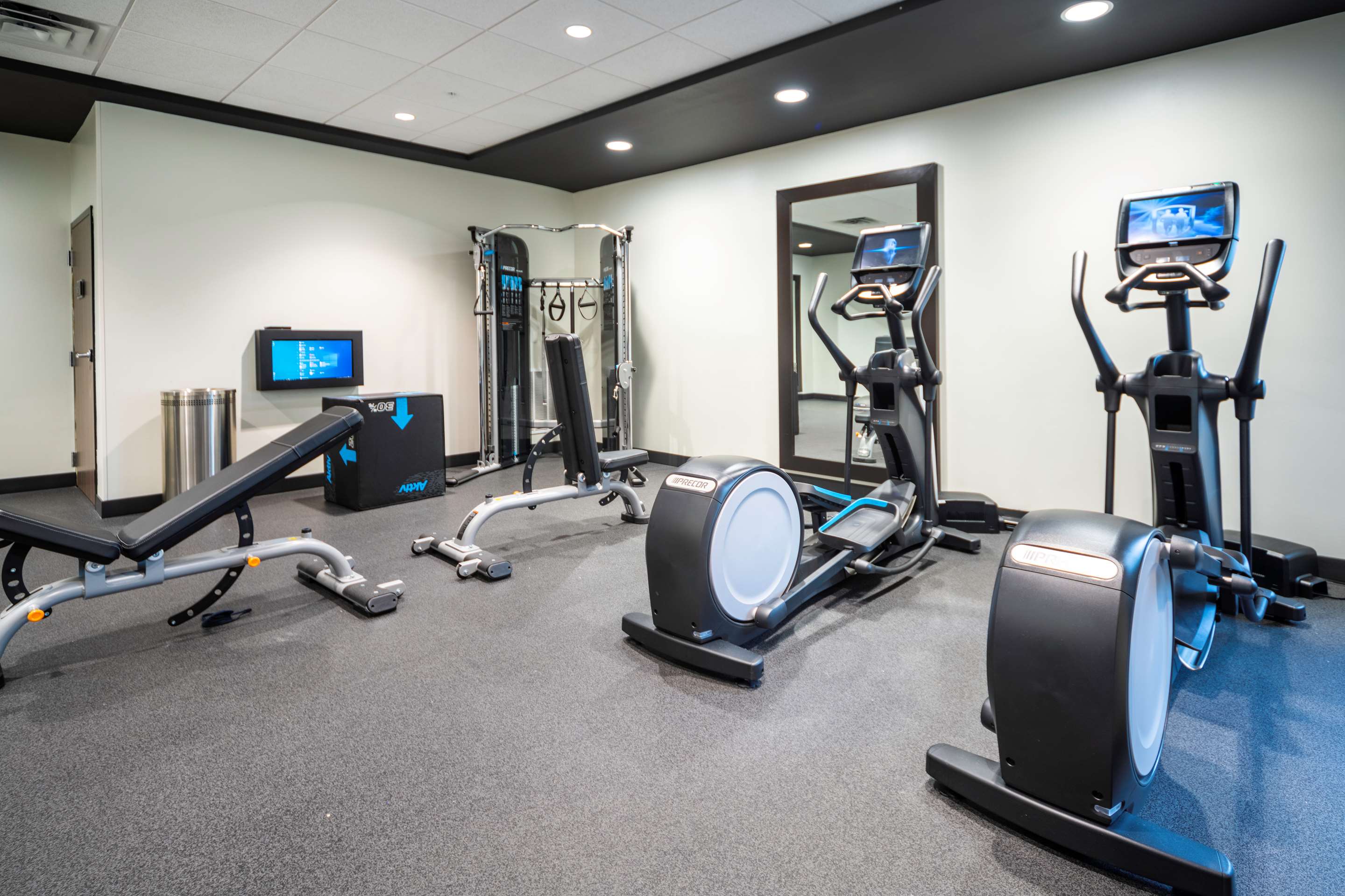 Health club fitness center gym