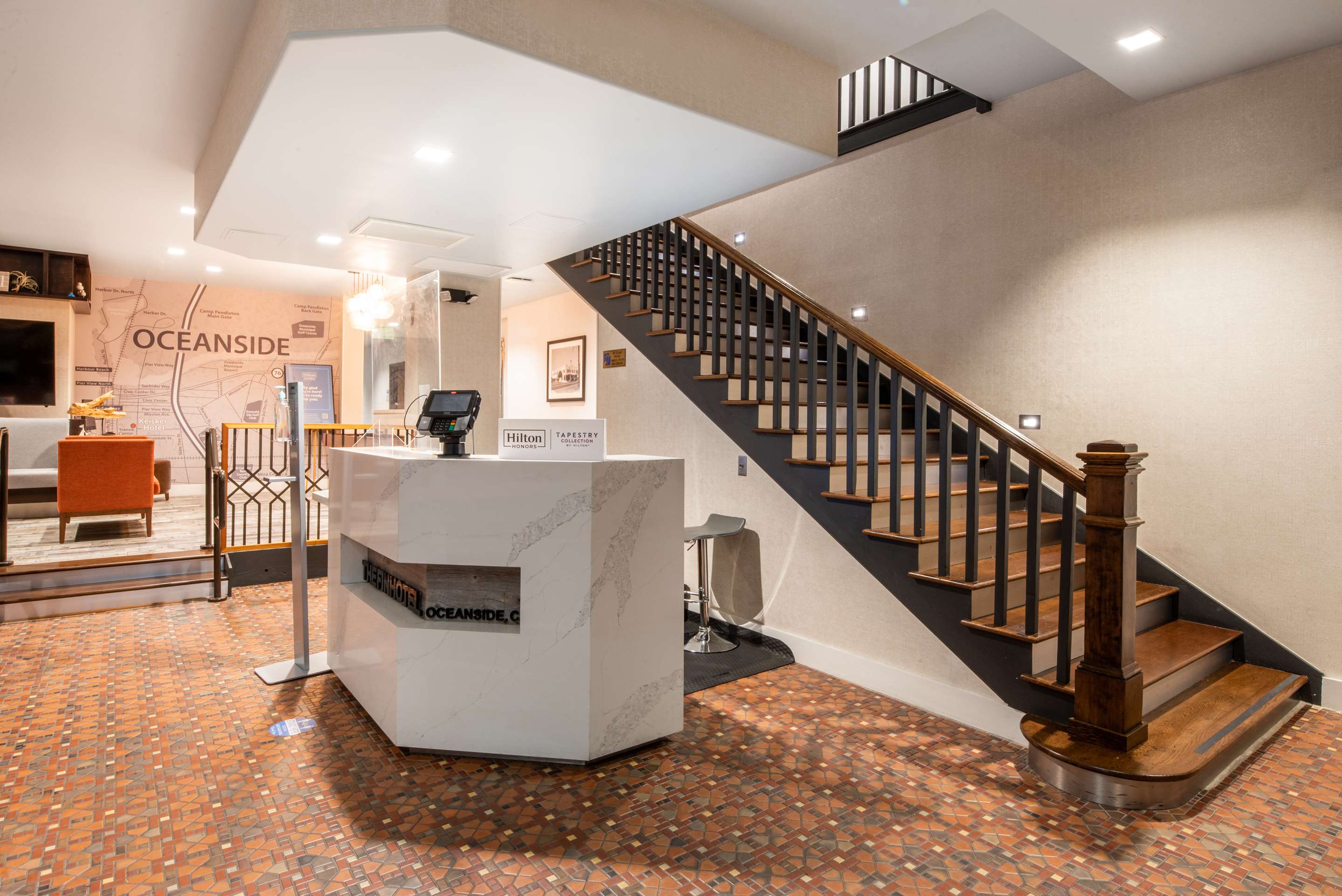 Reception | The Fin Hotel, Tapestry Collection by Hilton