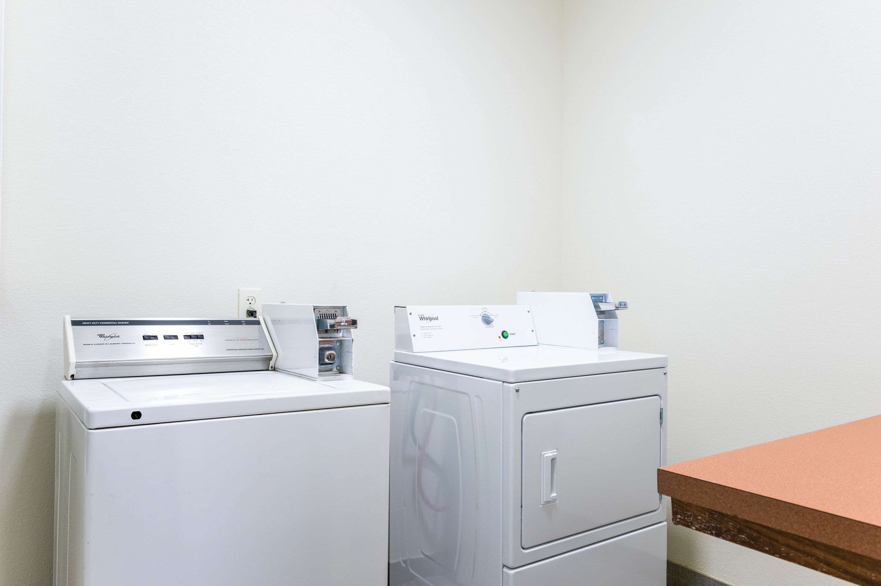 Guest laundry facilities