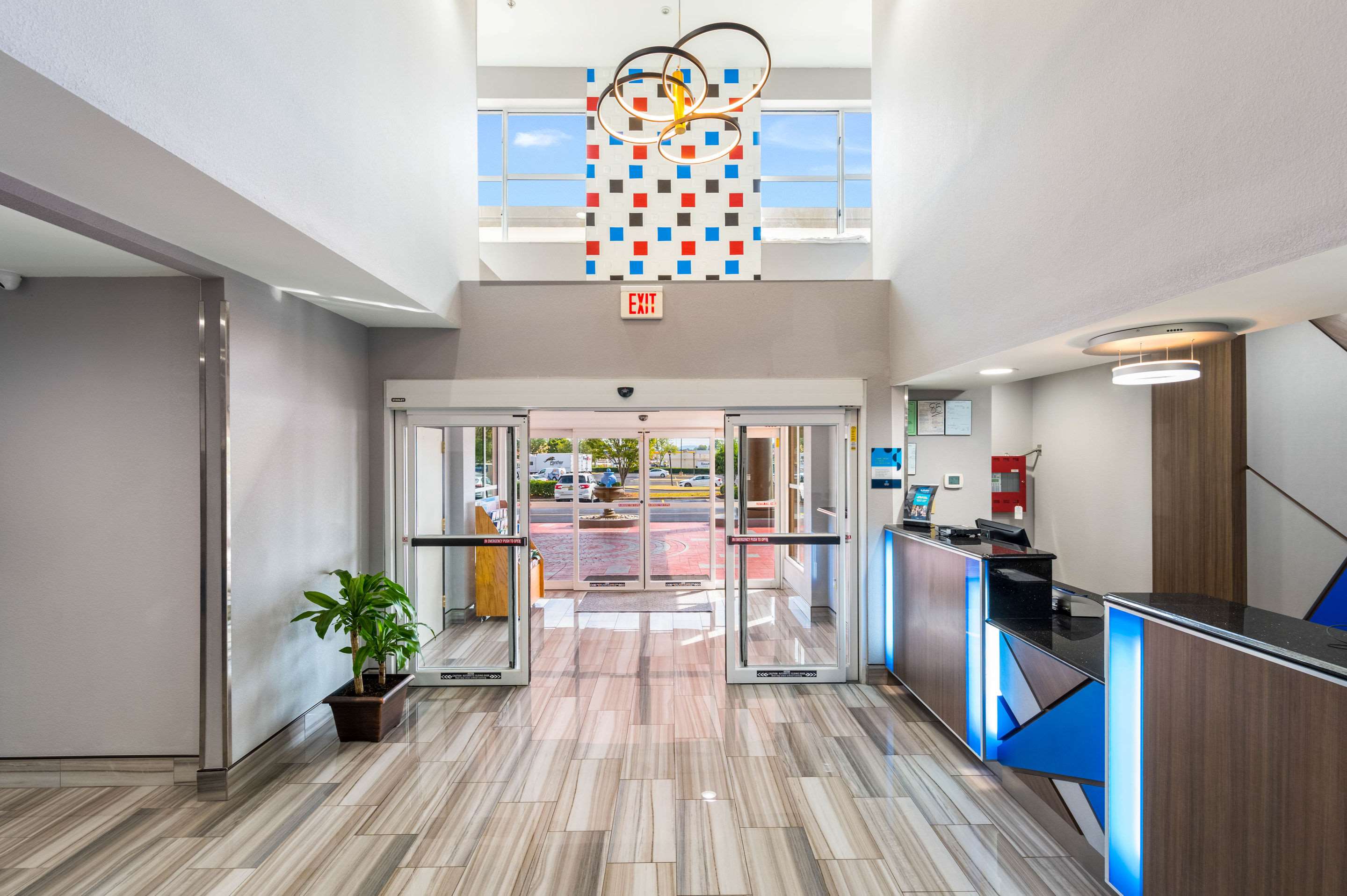 Hotel lobby