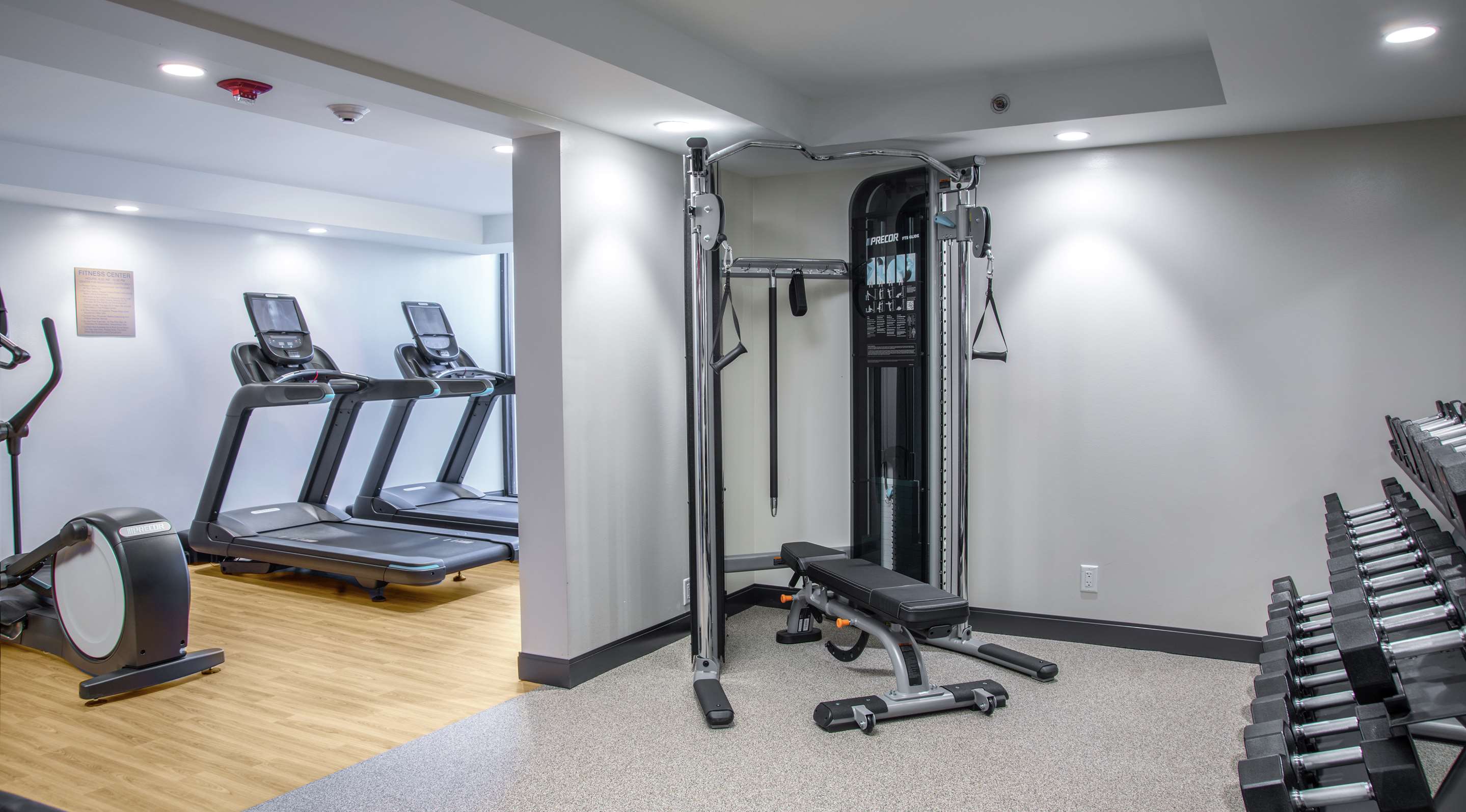 Health club fitness center gym