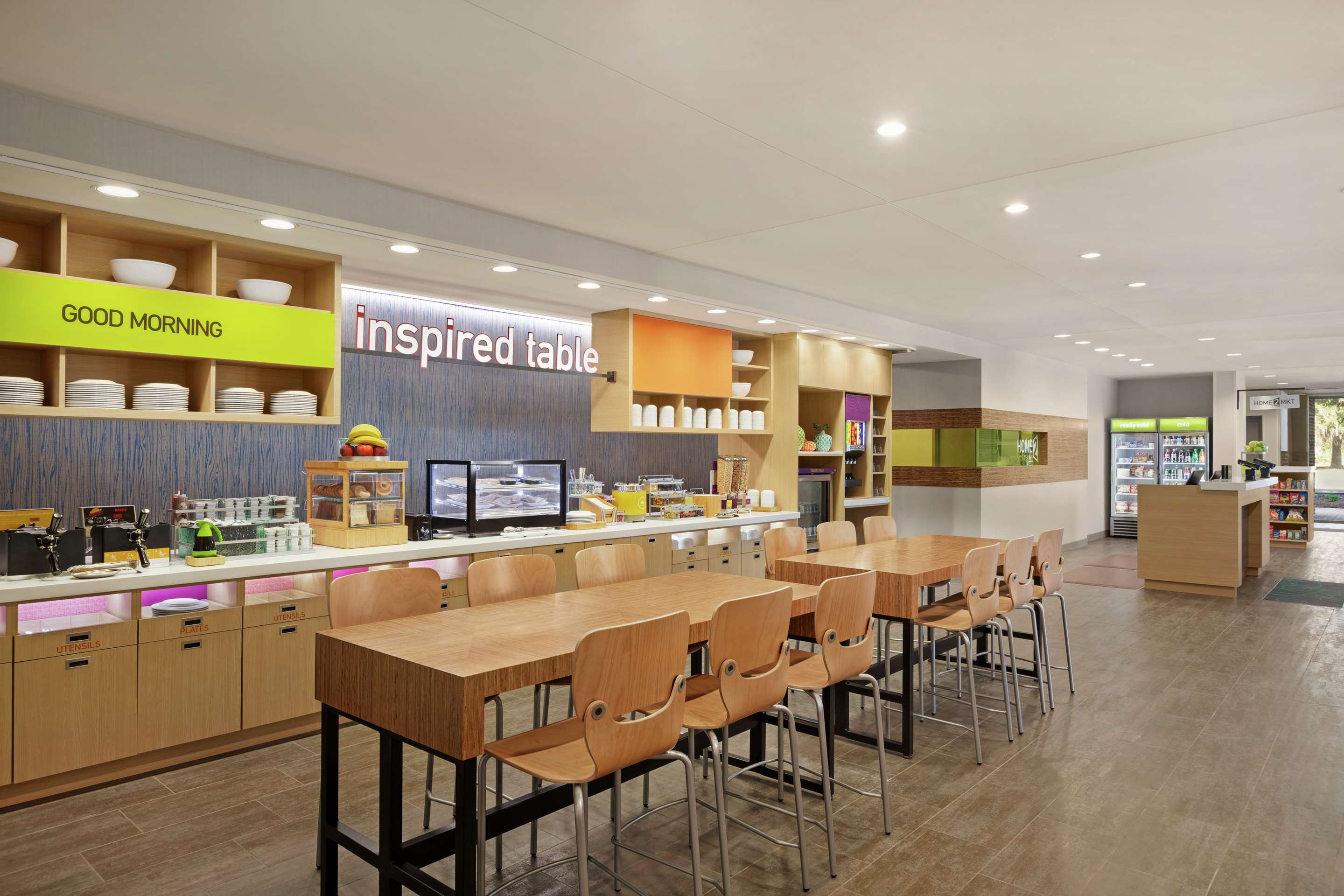 Breakfast Area | Home2 Suites by Hilton Fernandina Beach Amelia Island, FL