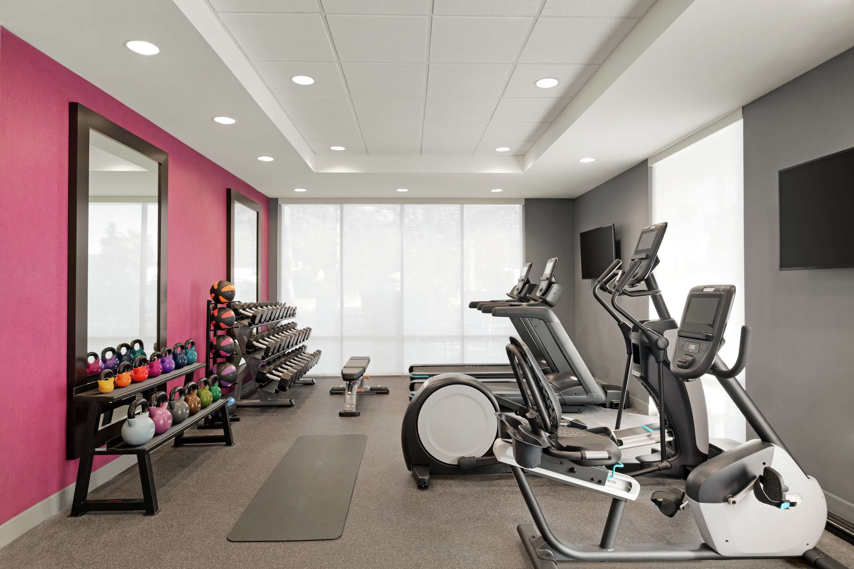 Health club fitness center gym | Home2 Suites by Hilton Fernandina Beach Amelia Island, FL