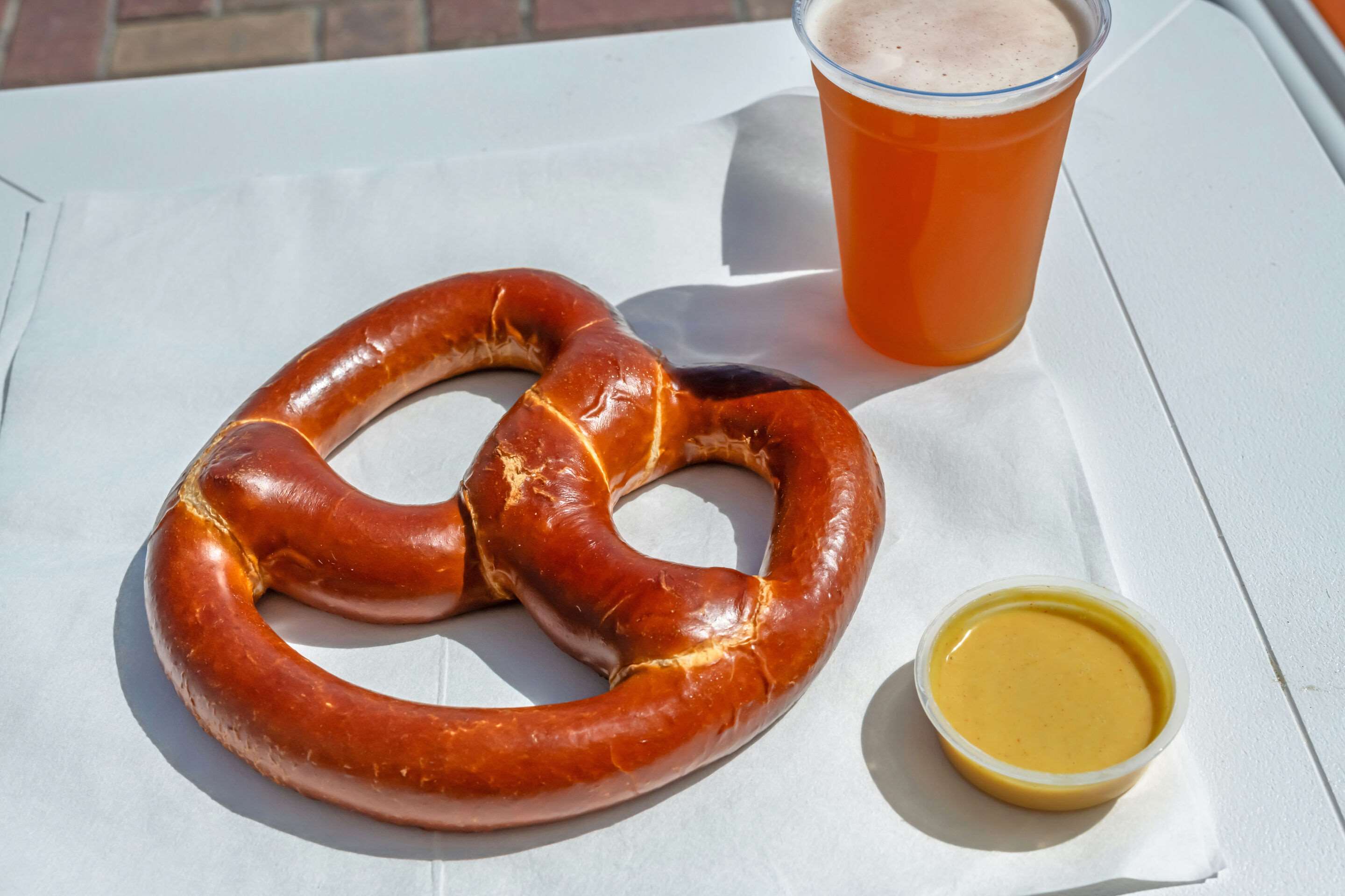 Assorted breakfast items