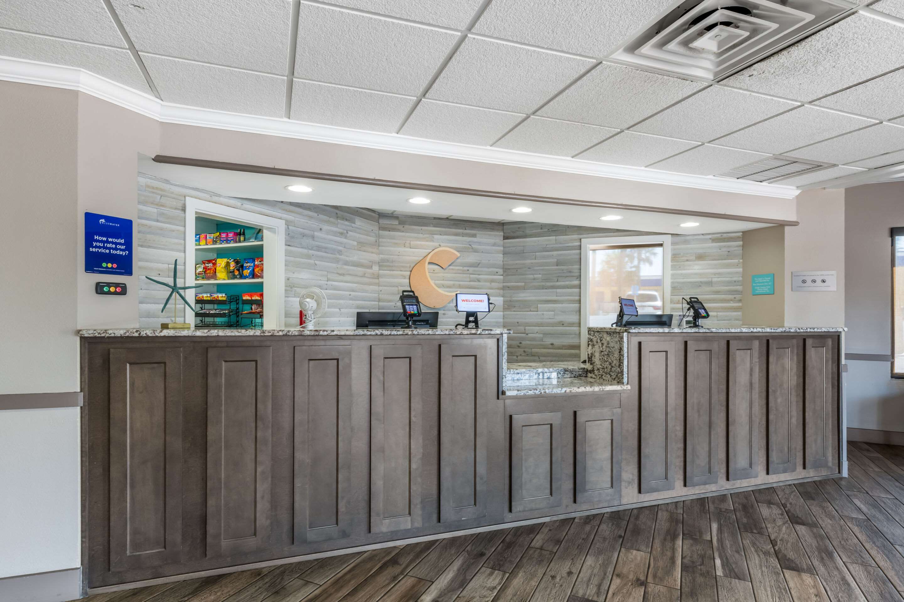 Front desk