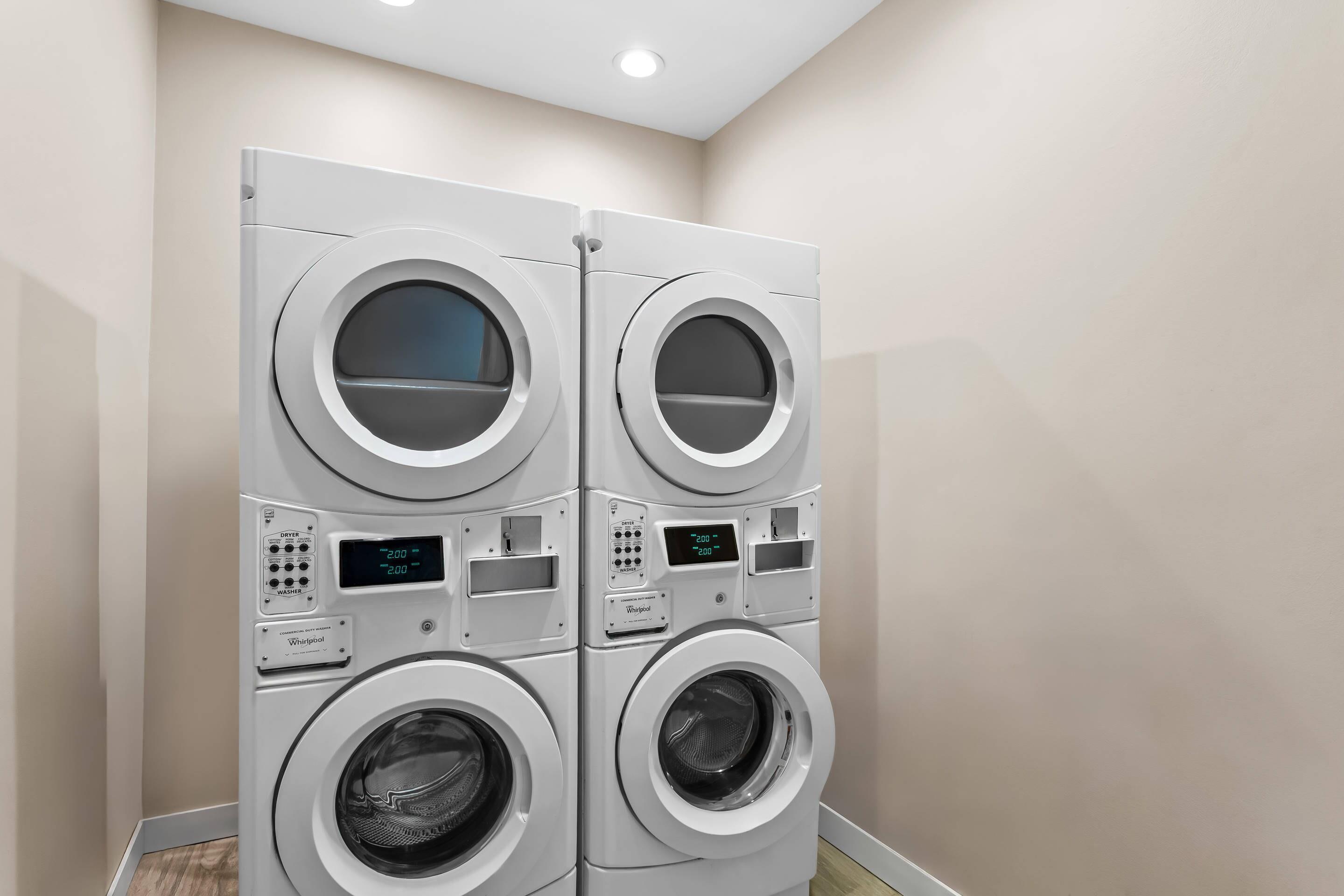 Guest laundry facilities