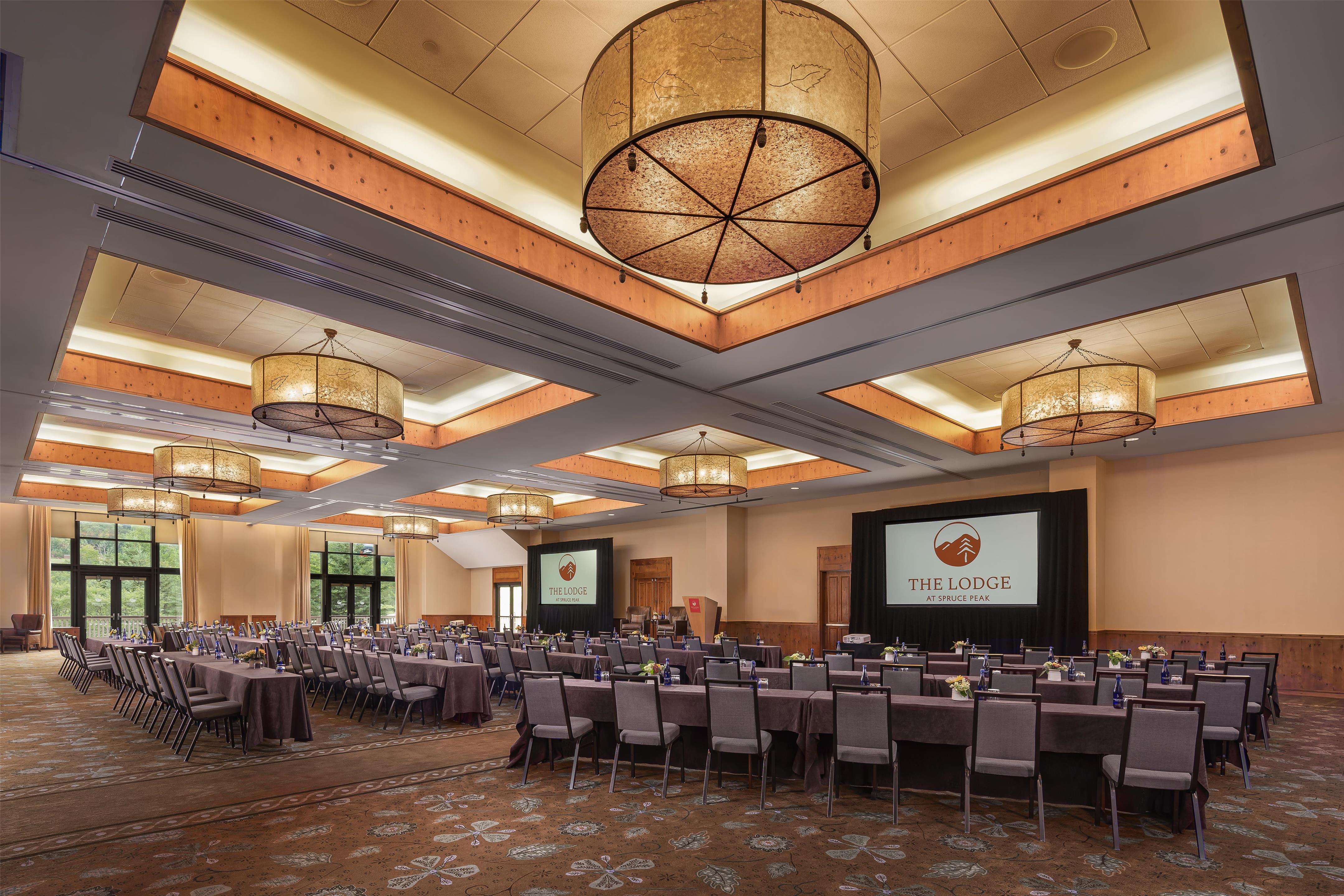 Ballroom | The Lodge at Spruce Peak, a Destination by Hyatt Residence