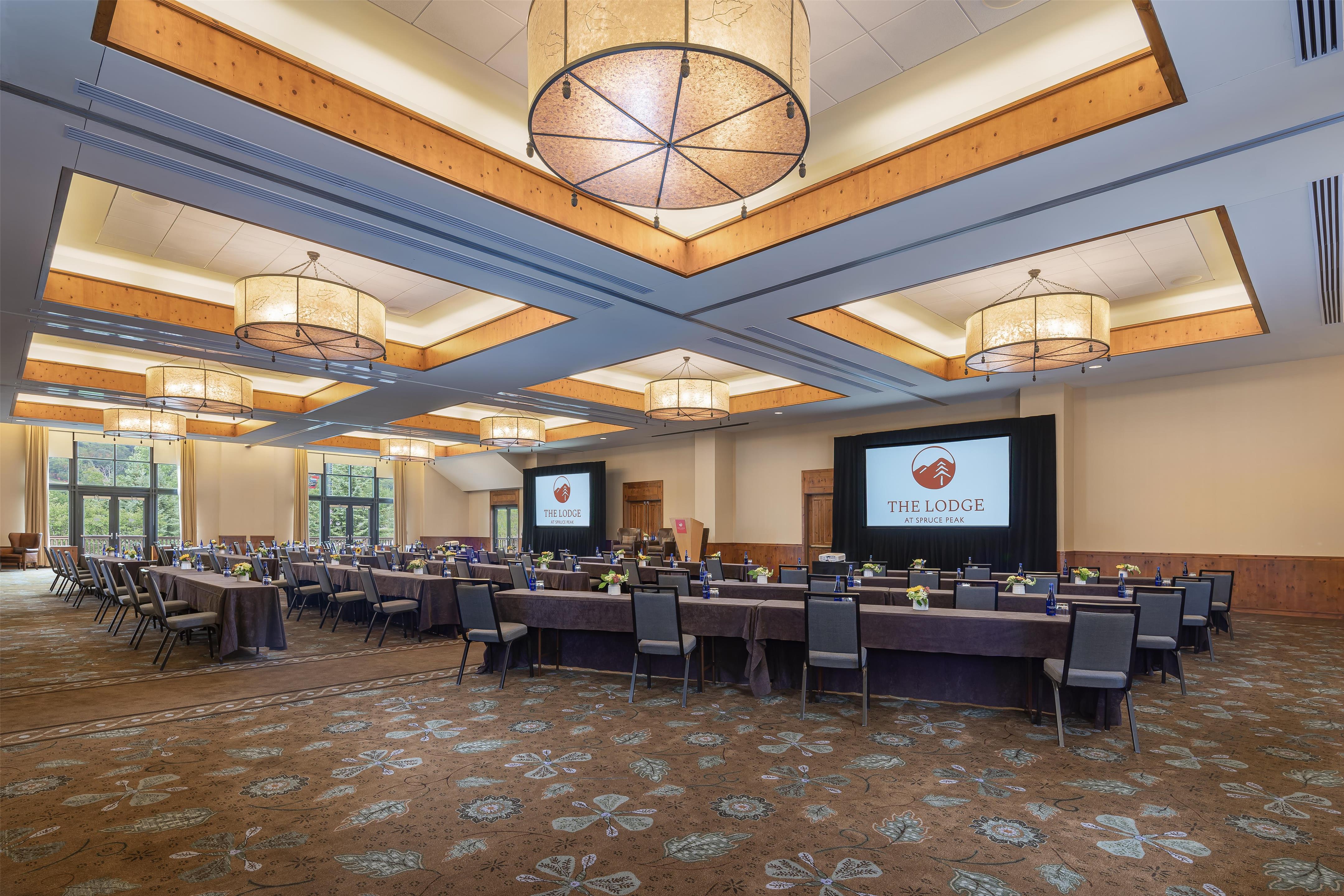 Ballroom | The Lodge at Spruce Peak, a Destination by Hyatt Residence