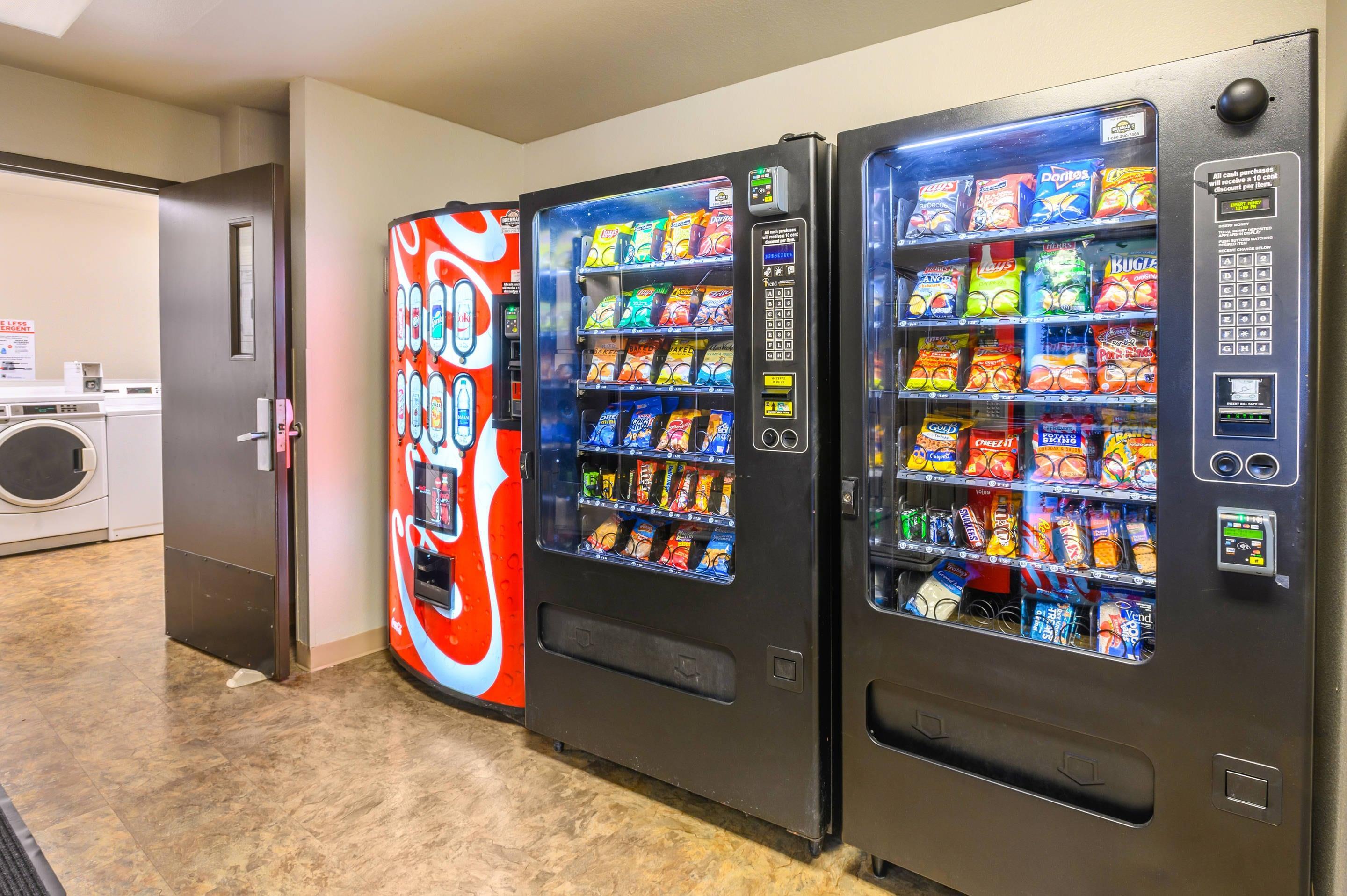 Hotel vending area