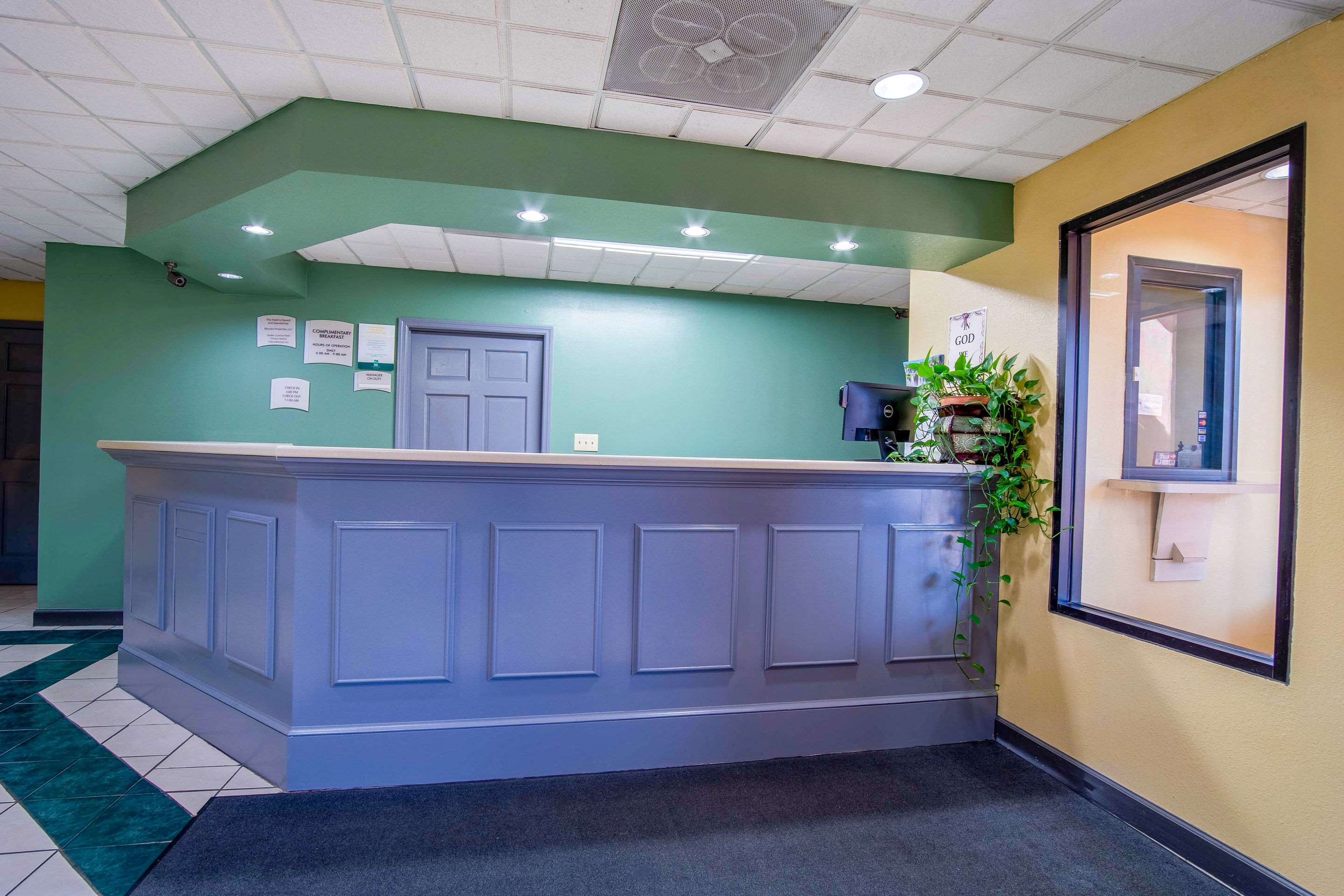 Front desk