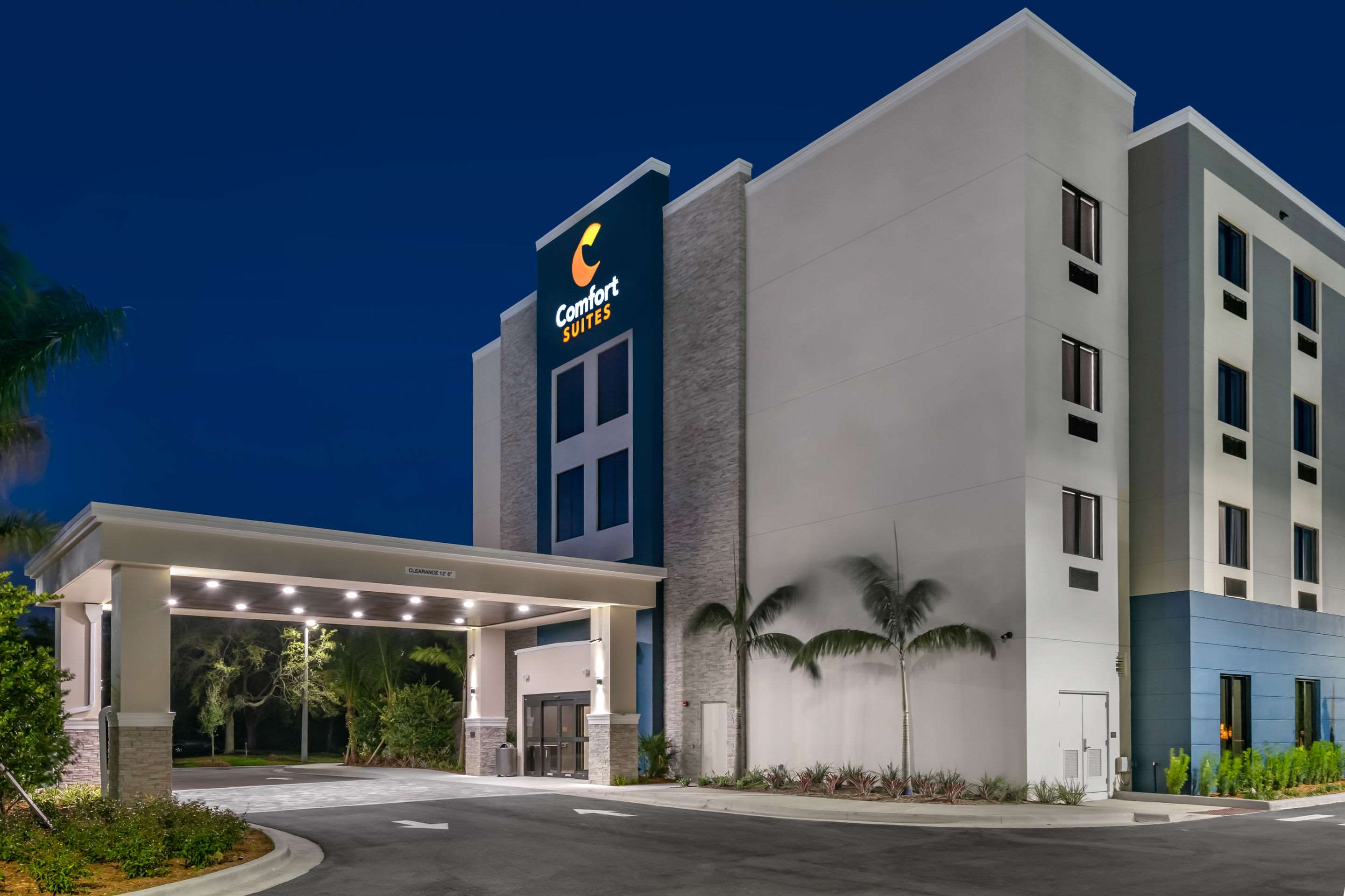 Hotel at night