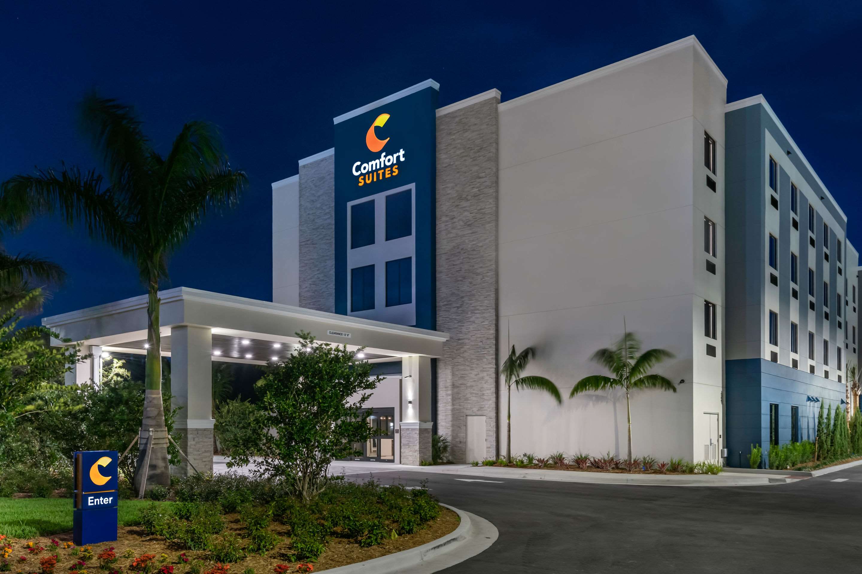 Hotel at night