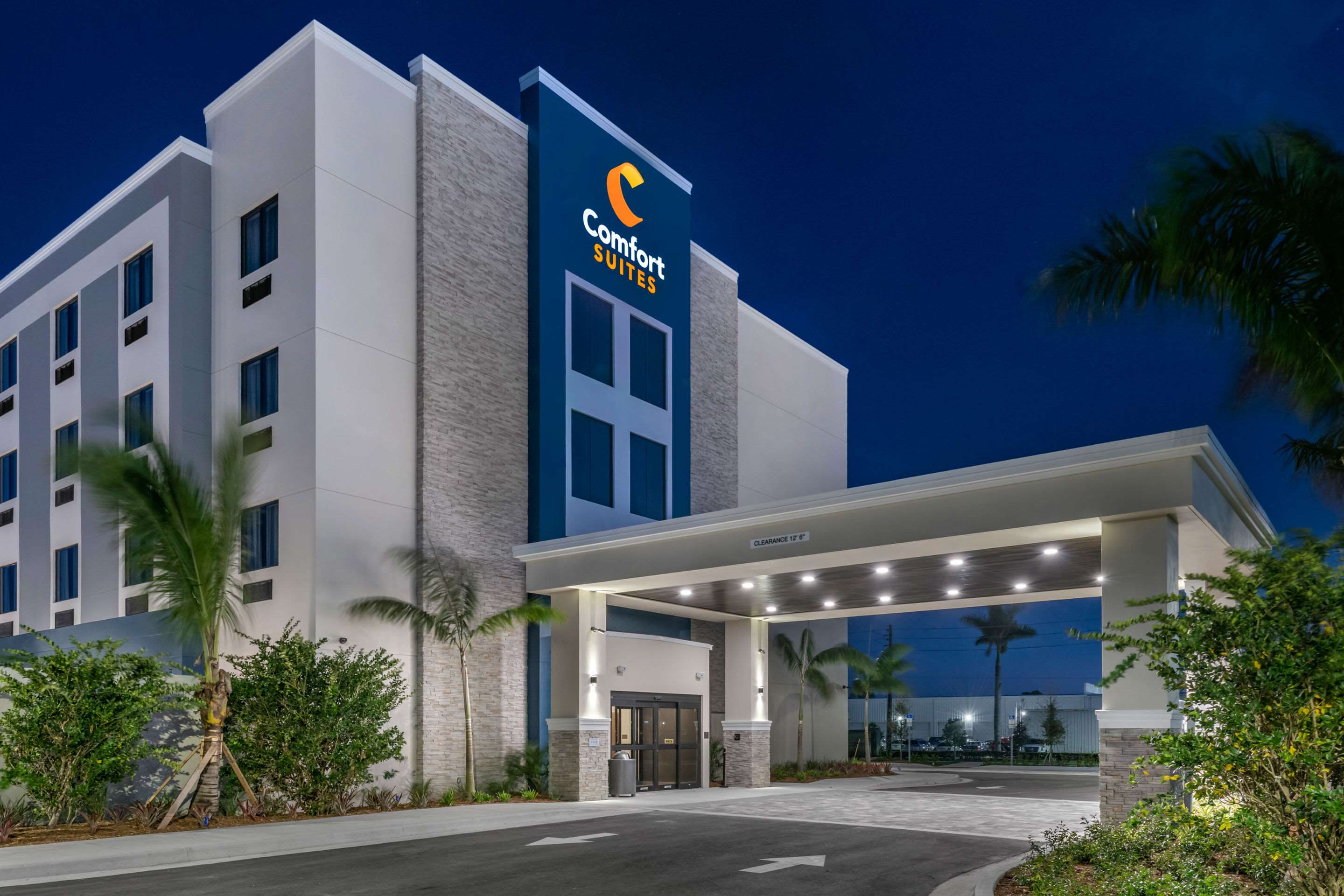Hotel at night