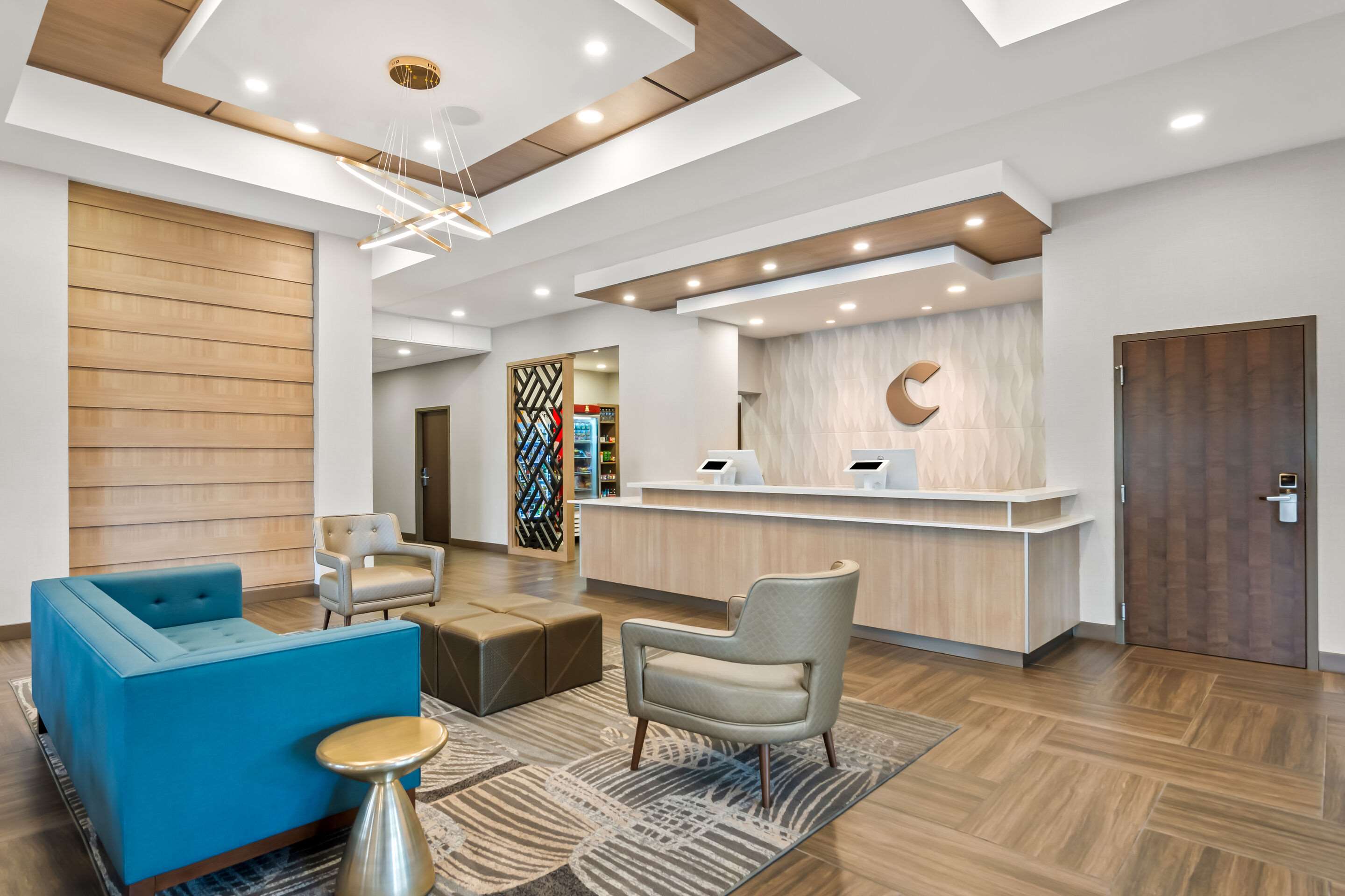 Hotel lobby