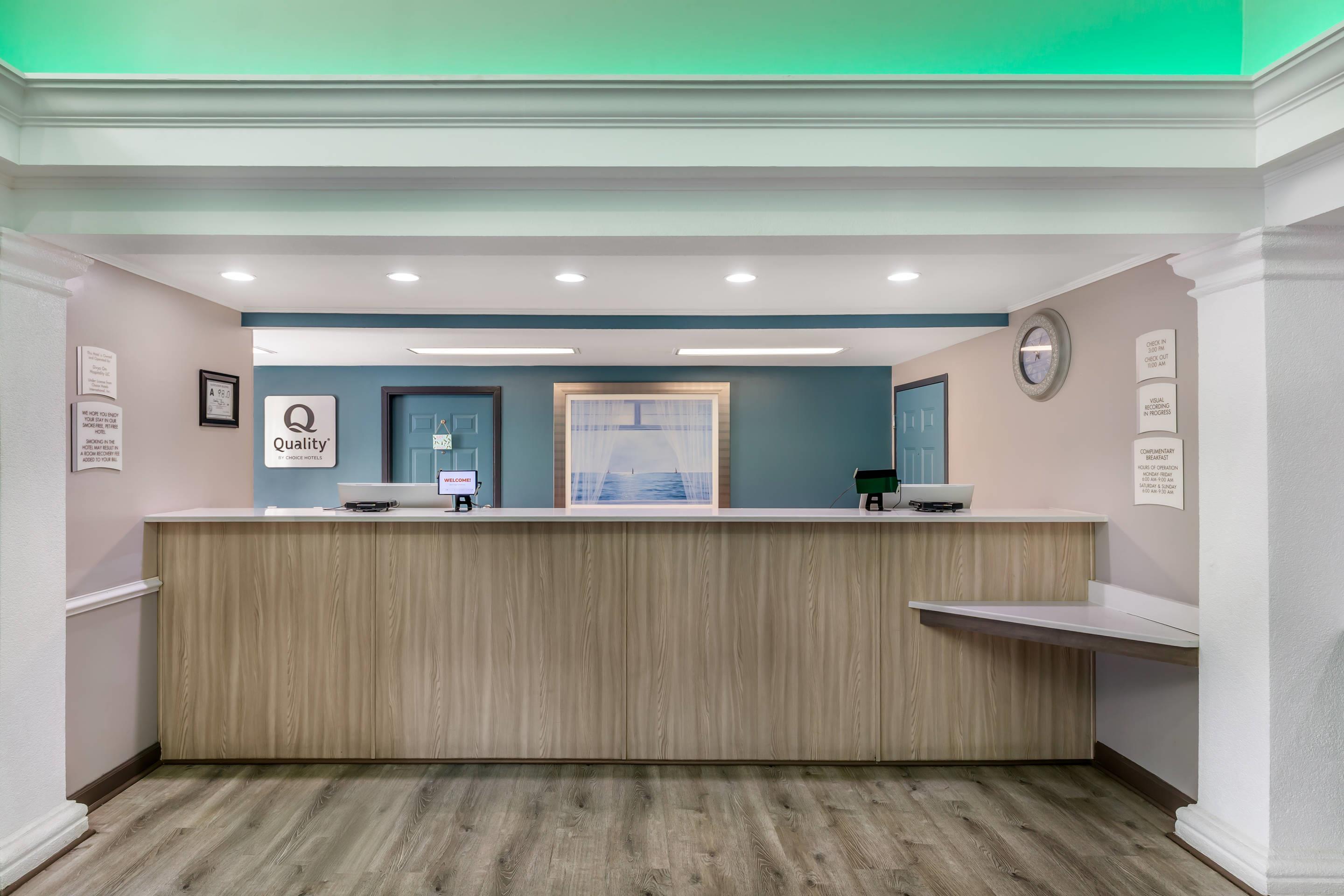 Front desk | Quality Inn Wilmington