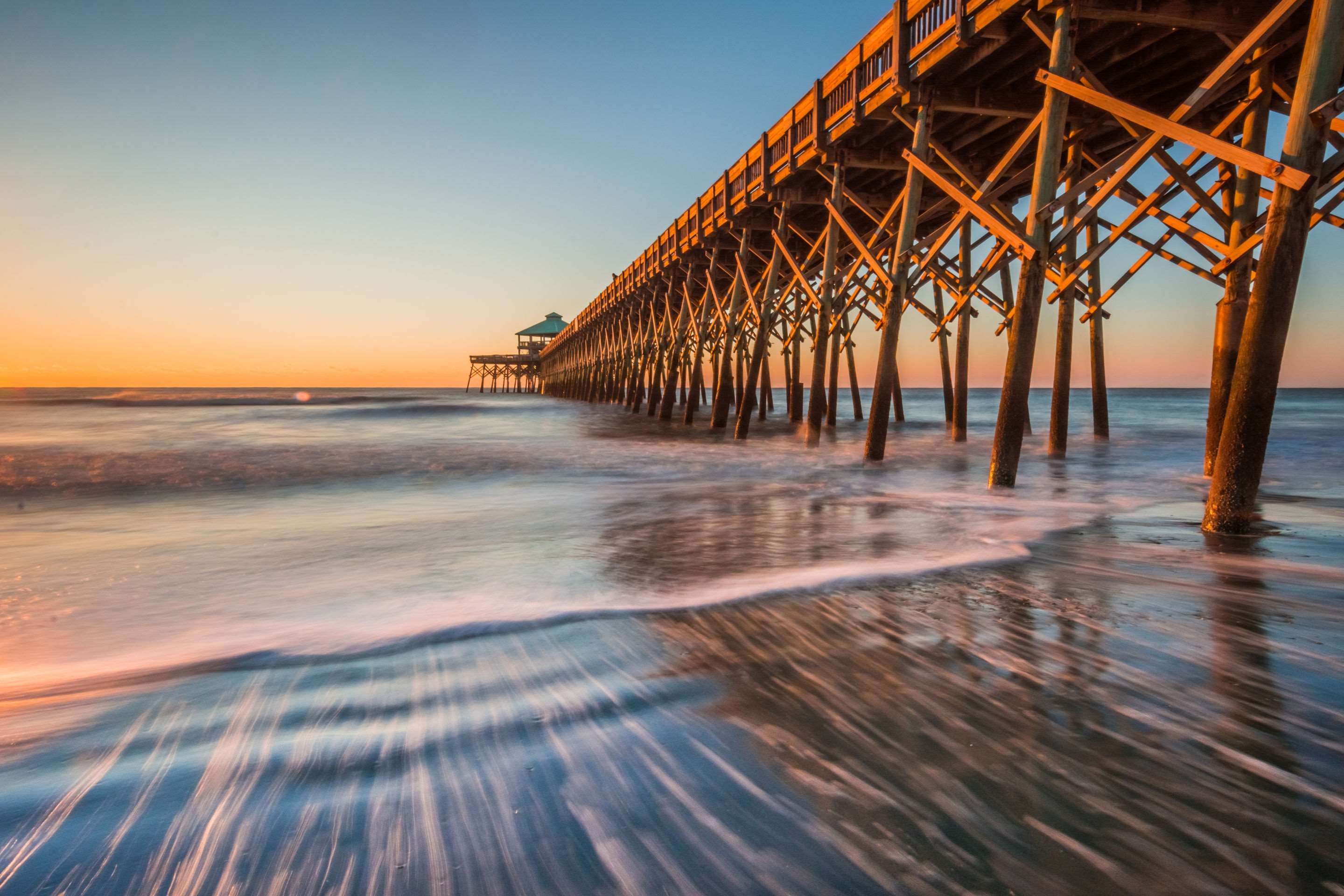 Fishing pier in nearby Folly Beach, South Carolina | DoubleTree by Hilton Summerville Nexton