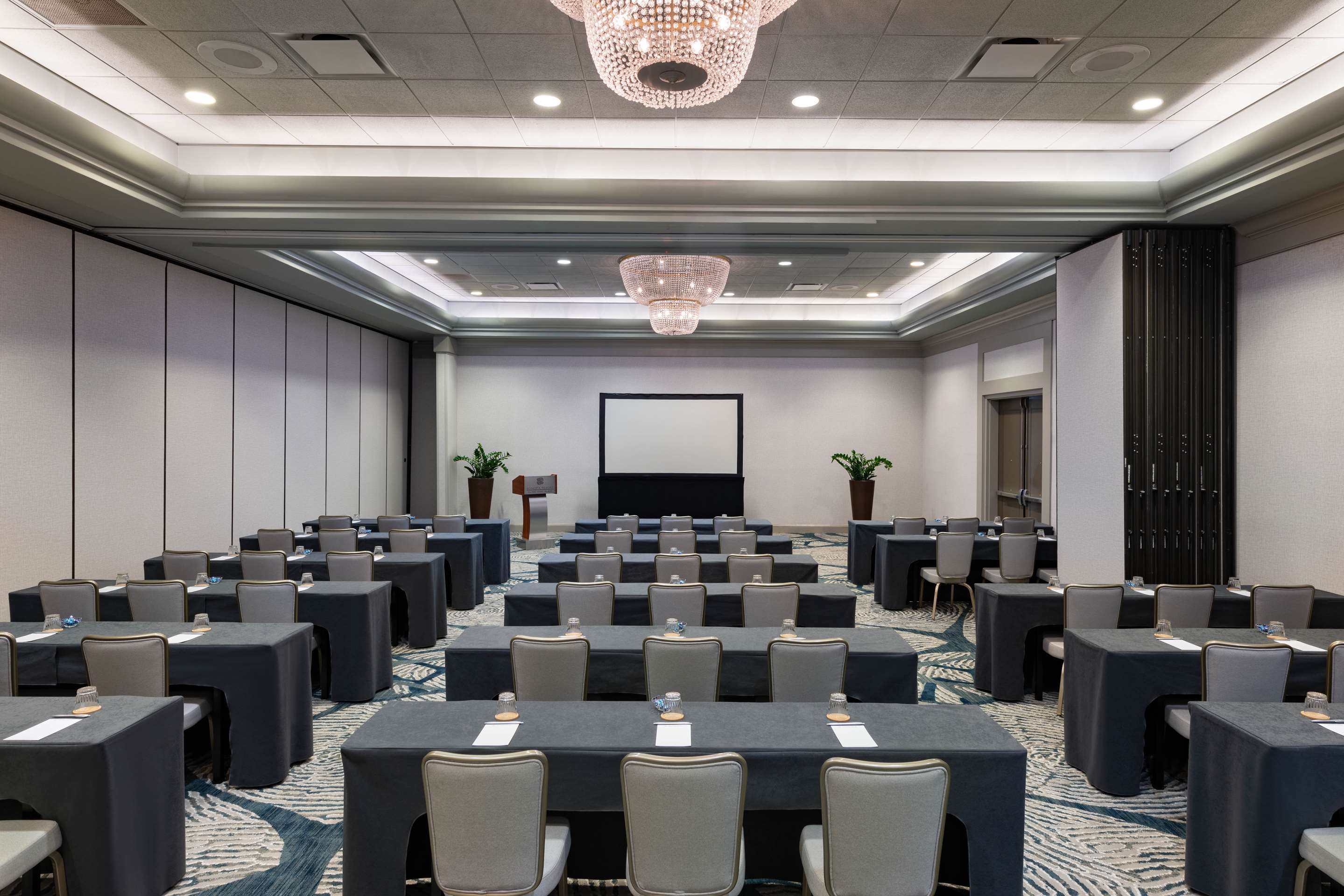 SHR HiltonHeadIsland Meetings SanteeBallroom Classroom | Sonesta Resort Hilton Head Island