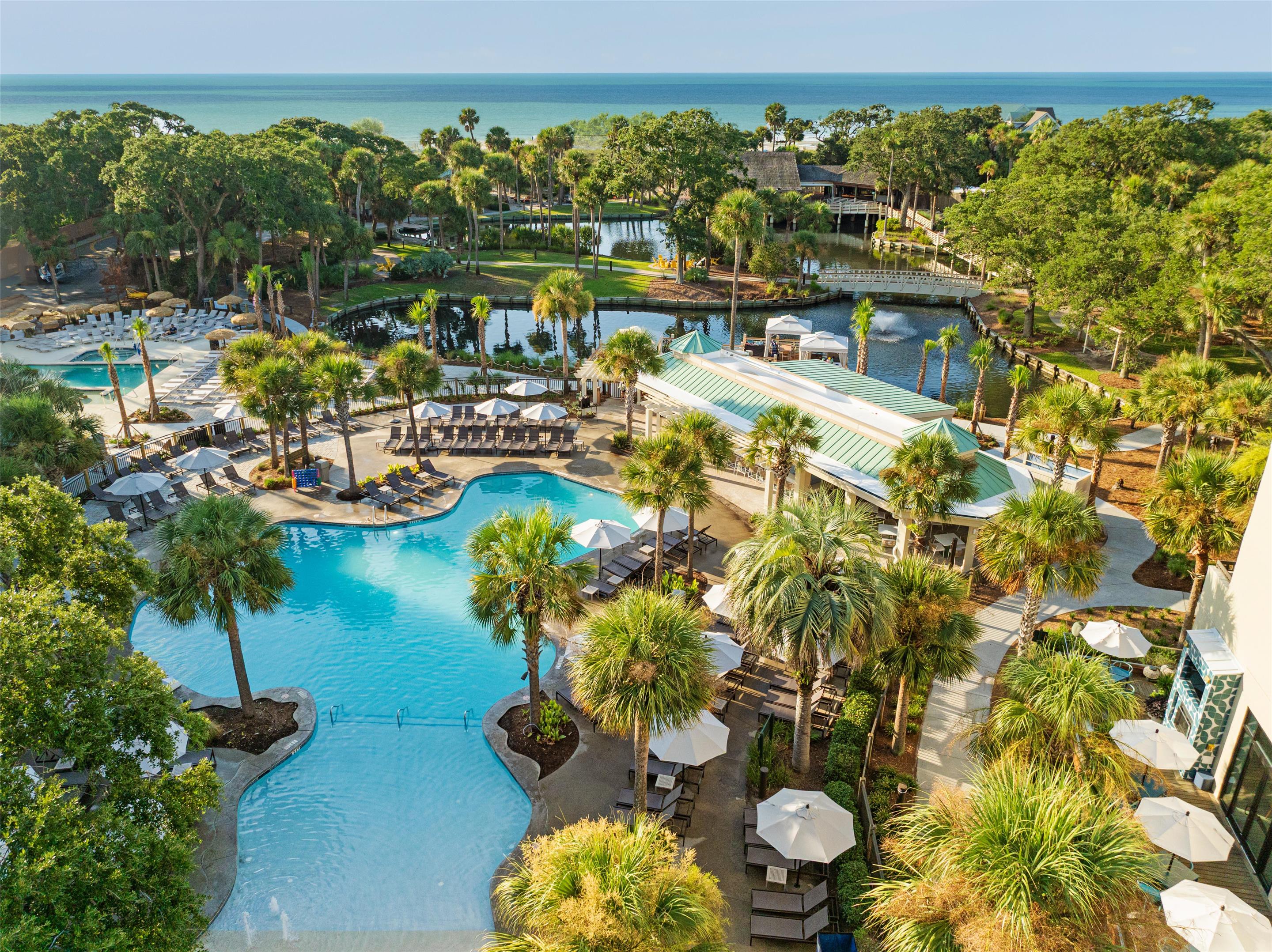 SHR HiltonHeadIsland Exterior AerialView | Sonesta Resort Hilton Head Island