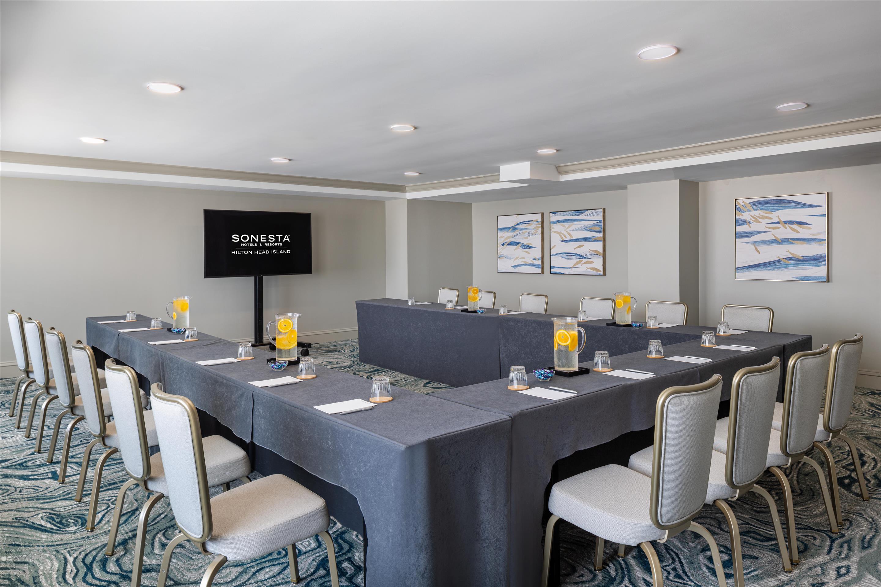 SHR HiltonHeadIsland Meetings Jasper UShape wLogo | Sonesta Resort Hilton Head Island