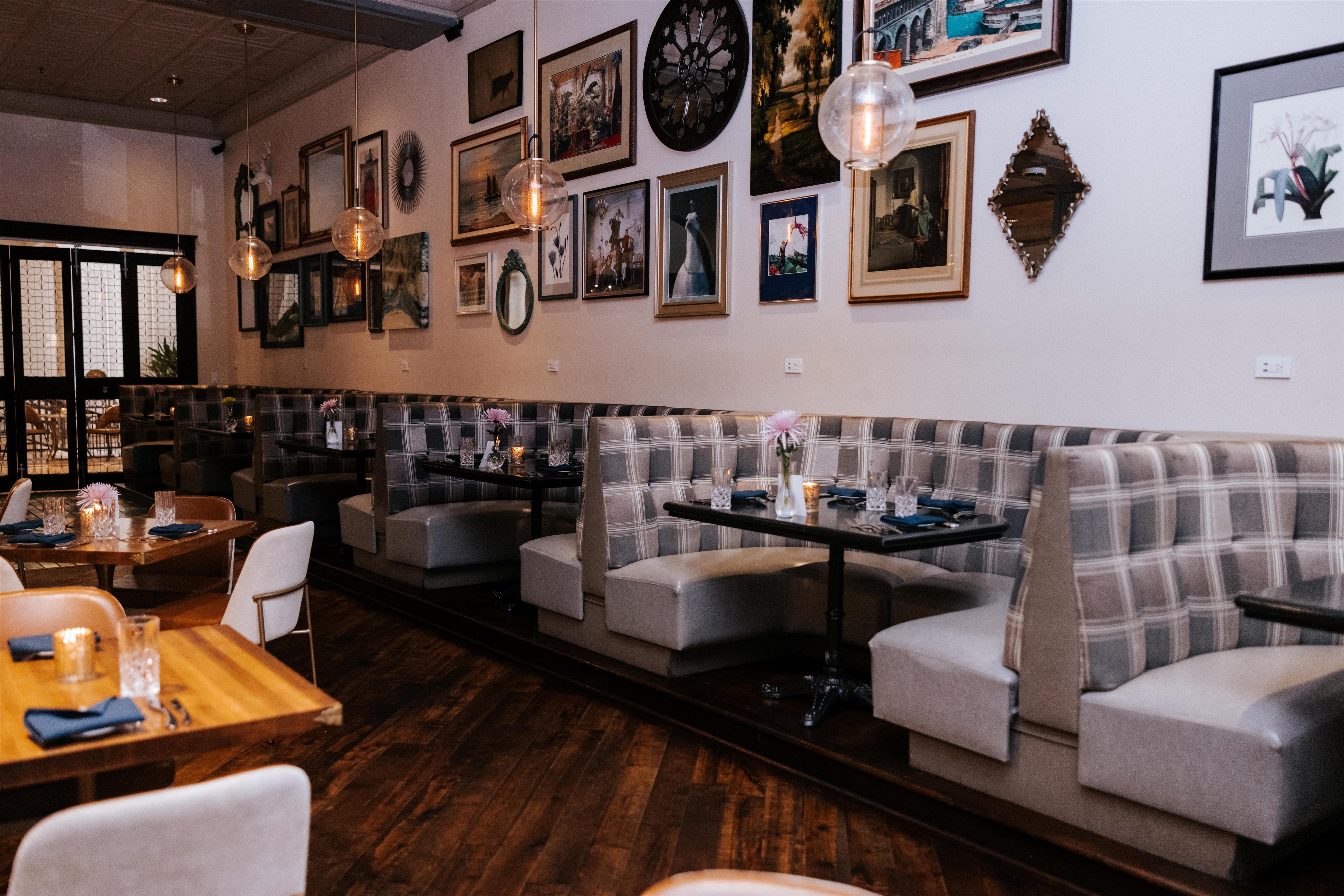 The Preston seating booths ii | The Royal Sonesta Chase Park Plaza St. Louis